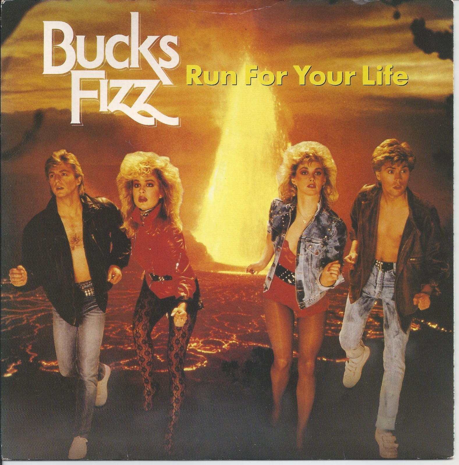 Bucks Fizz – Run For Your Life 7″ 45rpm Vinyl Single 1983