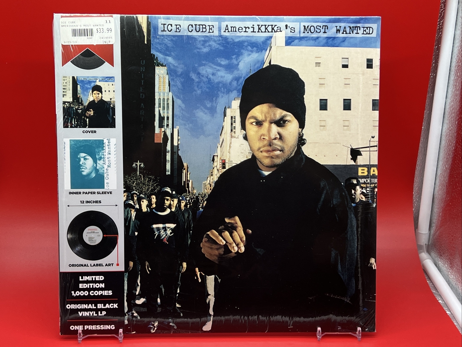 🔥🔥SUPER RARE ICE CUBE🧊Amerikkka’s Most Wanted VINYL Limited To 1000 BRAND NEW