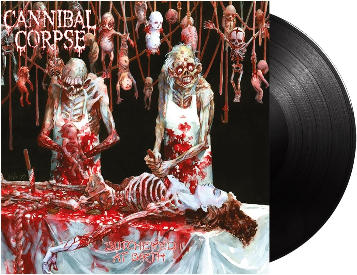 Cannibal Corpse ‘Butchered At Birth’ Black Vinyl – NEW