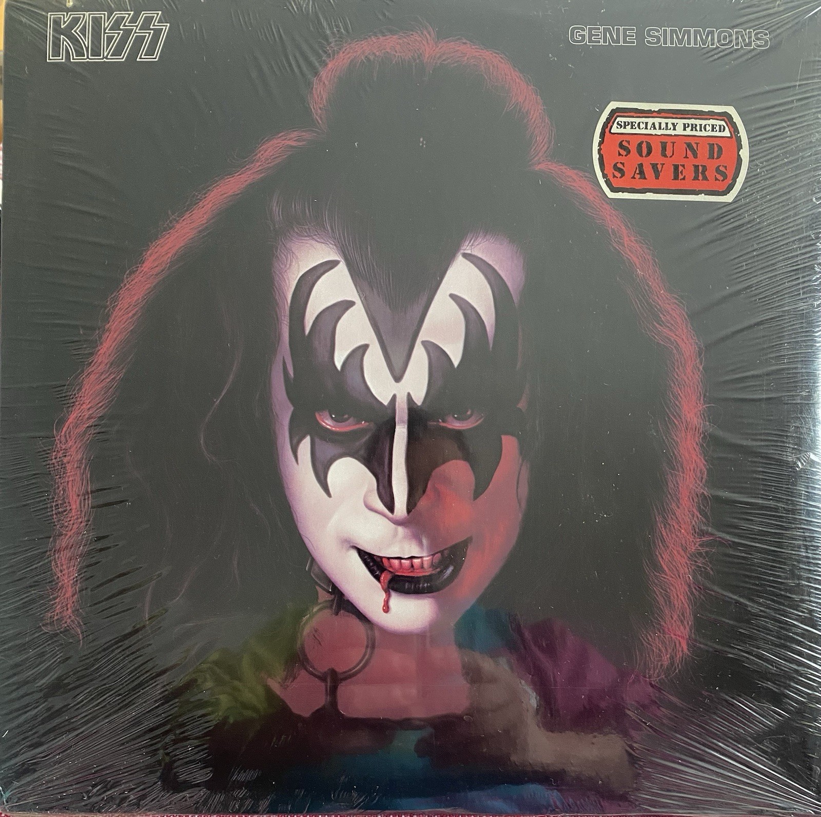 Kiss SEALED Lp Gene Simmons 1985 Reissue Vinyl~Ultra Rare~ONLY ONE ON EBAY