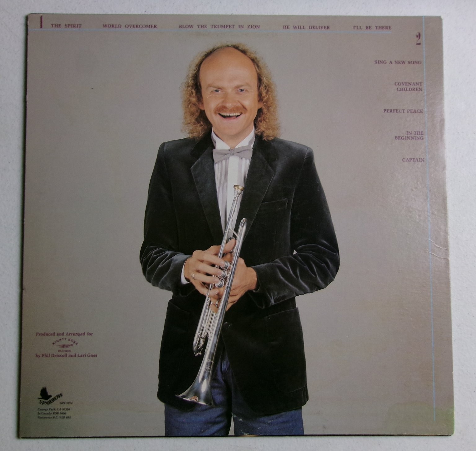 Phil Driscoll Covenant Children Christian Vinyl LP Record Album 1983 Gospel