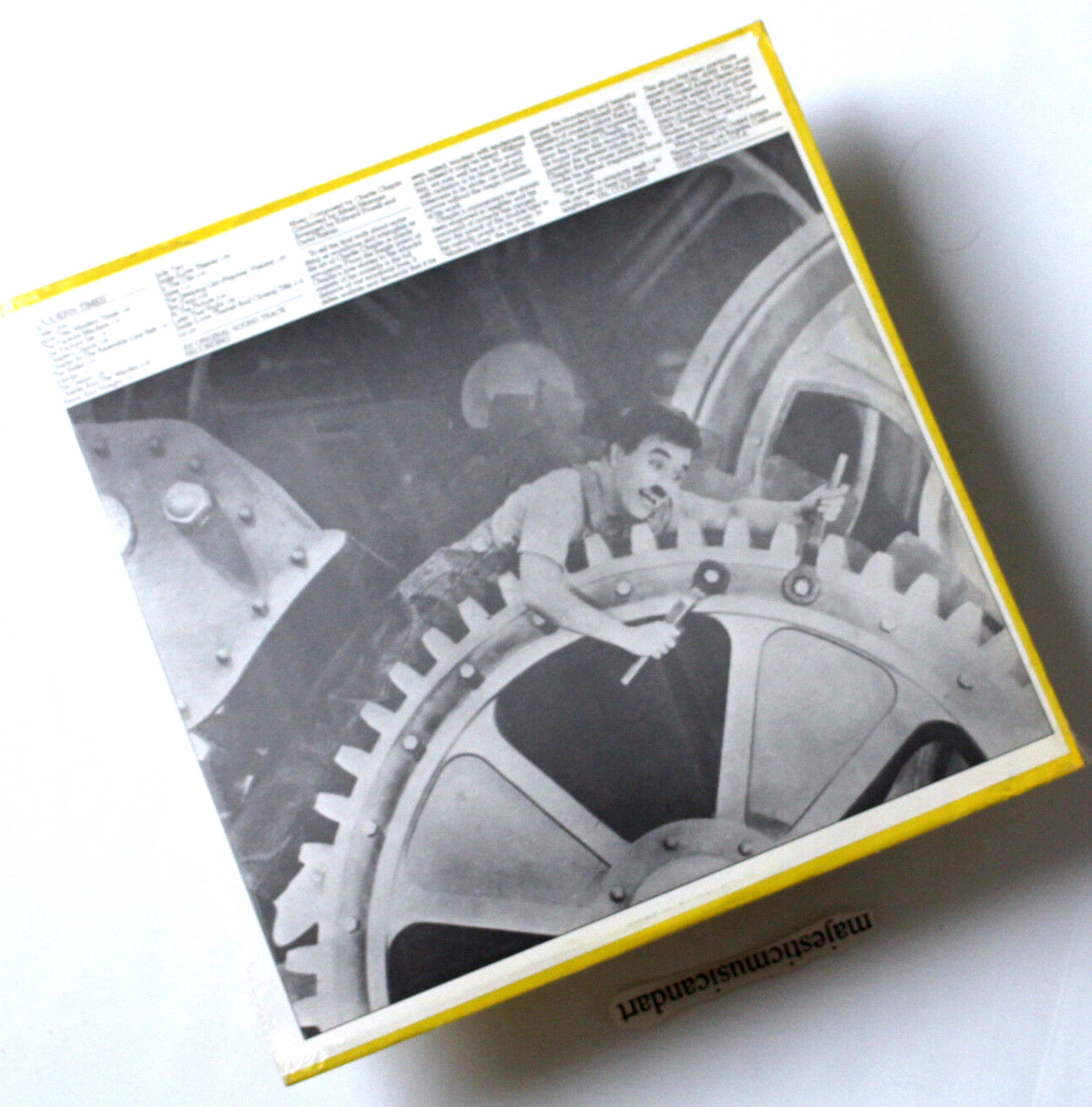 SEALED VINTAGE VINYL CHARLIE CHAPLIN MODERN TIMES SOUNDTRACK LP OUT OF PRINT