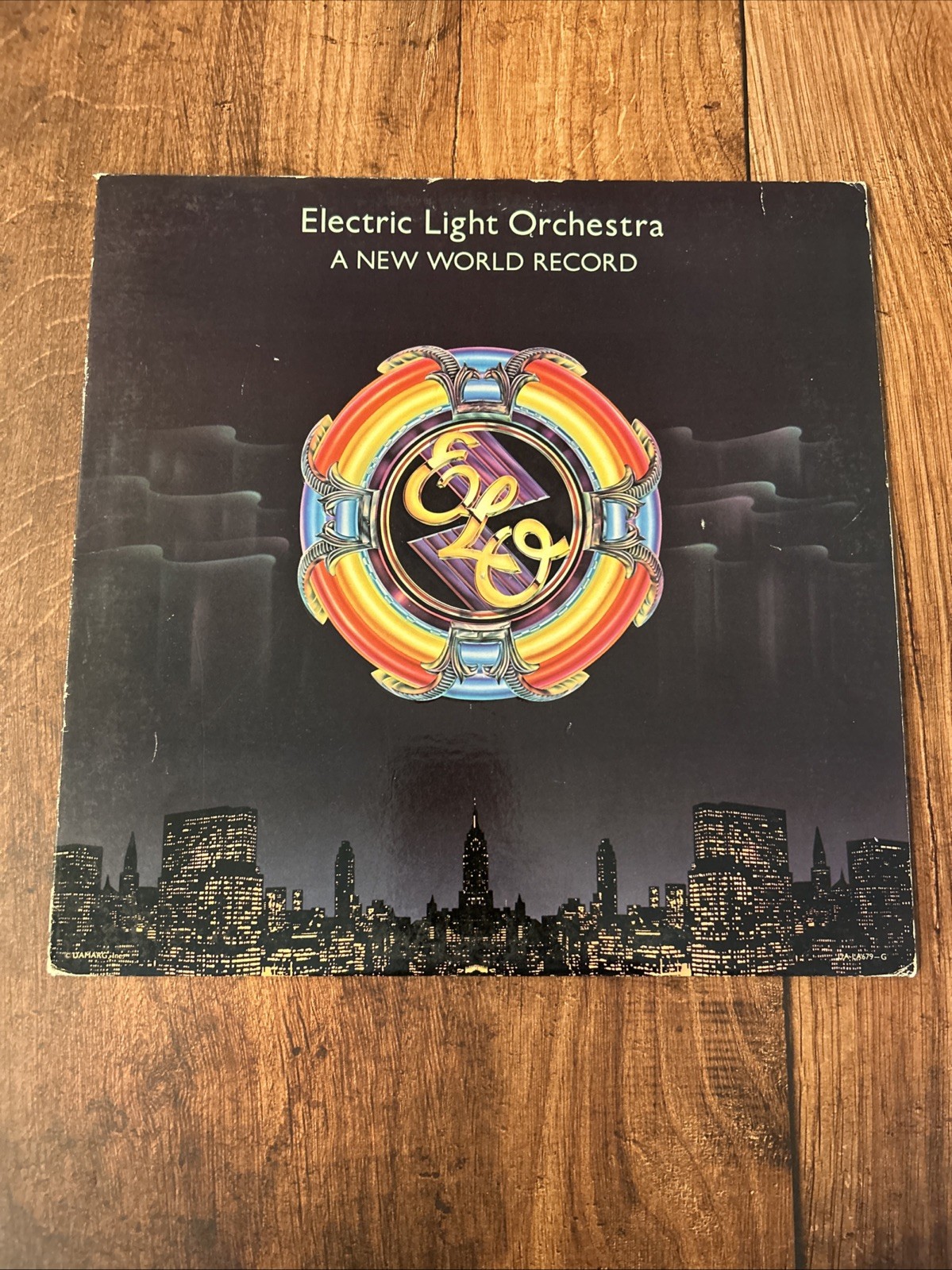 ELO-A New World Record-1976 United Artists UA-LA679-G-Vinyl Record LP