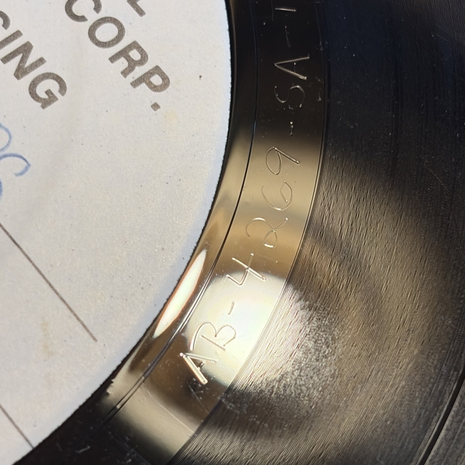 ORIGINAL MIRRORS 1980 Hub-Servall Test Pressing LP UK New Wave RARE Ian Broudie