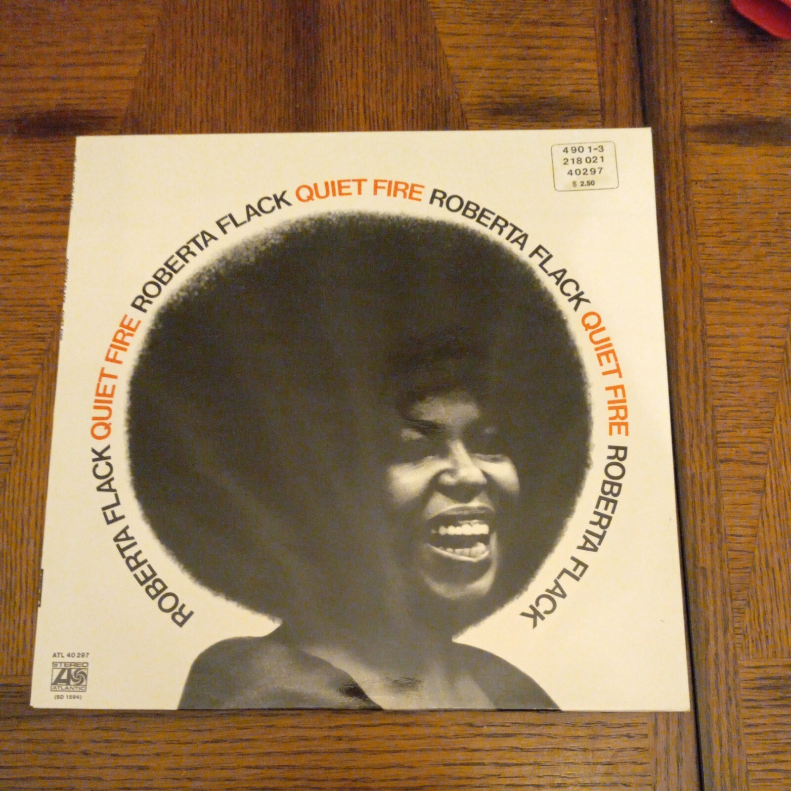 Roberta Flack – Quiet Fire LP – Atlantic ATL 40297 German Import Rare VG+!!
