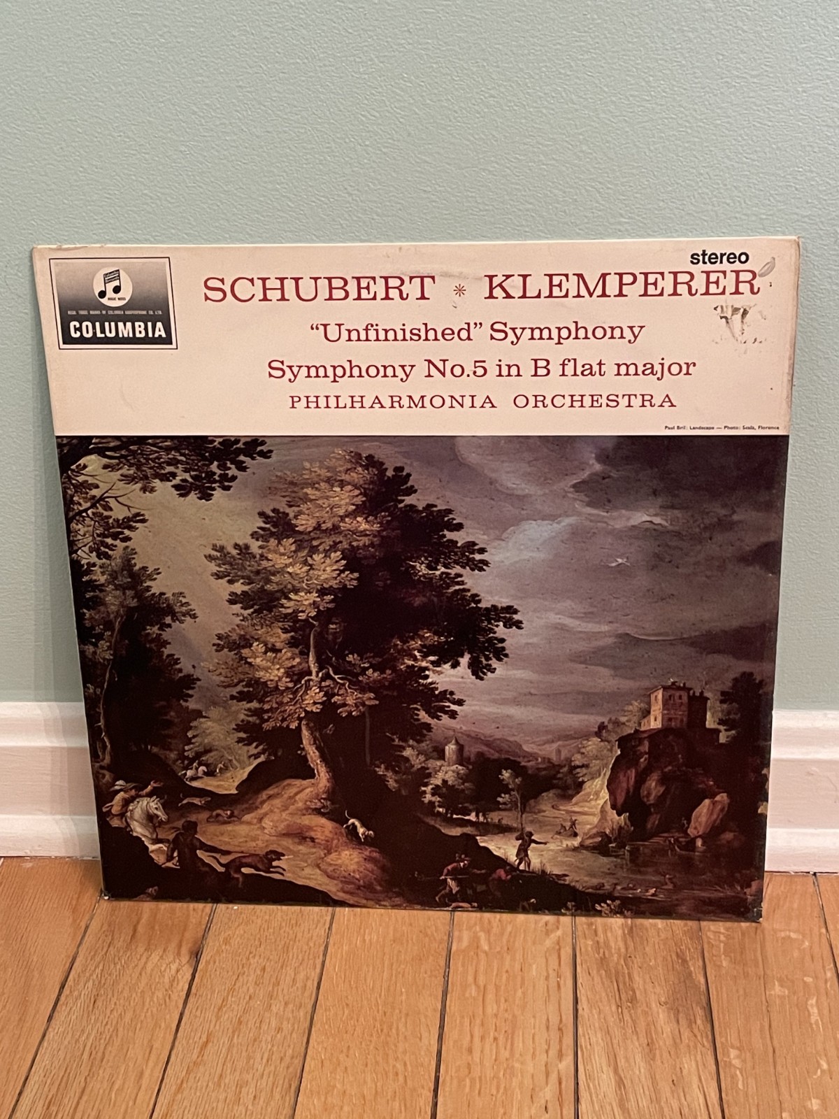 Schubert” Unfinished” Symphony/5th , Klemperer Philharmonia Orchestra, SAX 2514