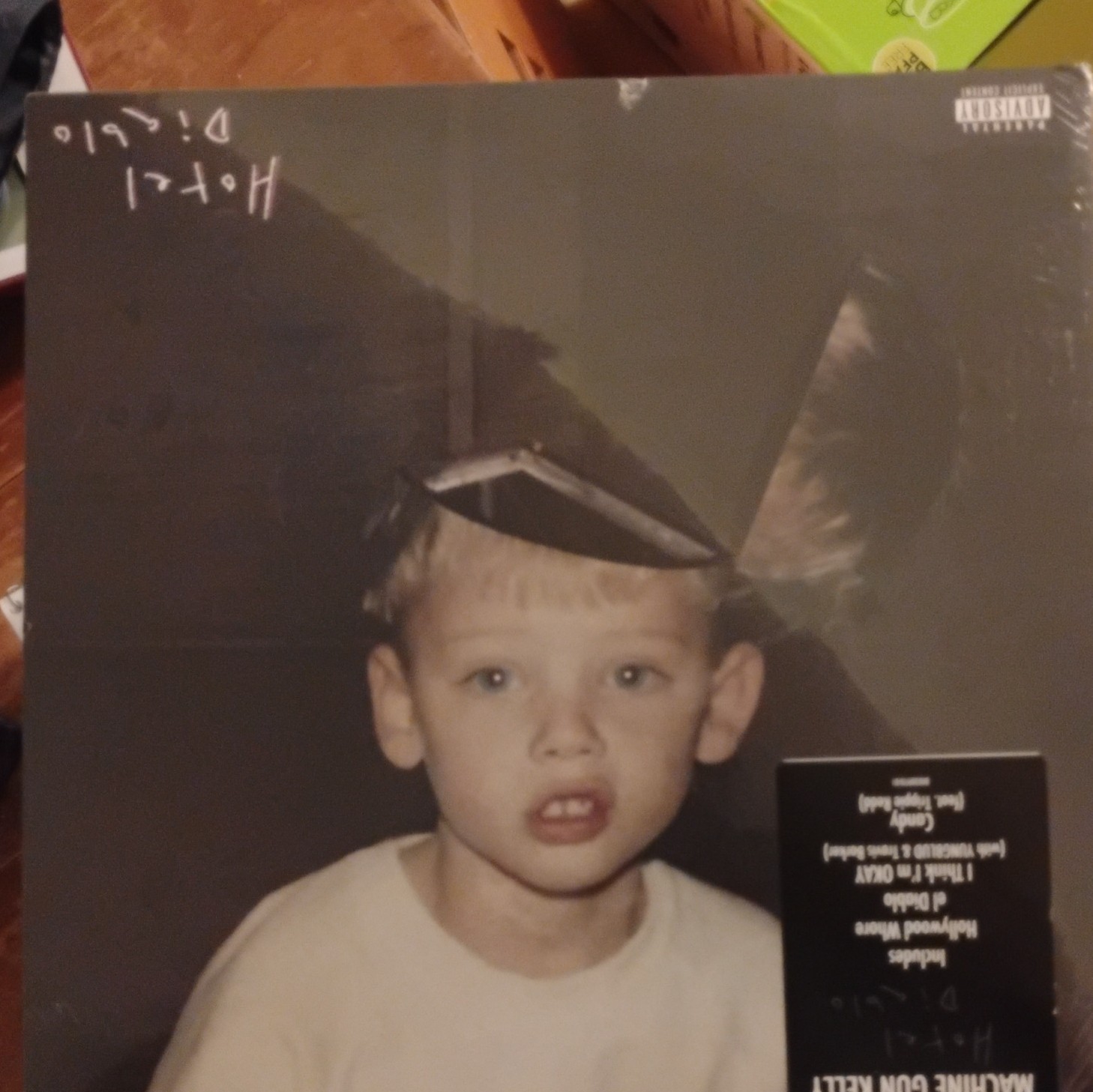 Machine Gun Kelly Hotel Diablo Interscope Rap Rock Black Vinyl LP Record