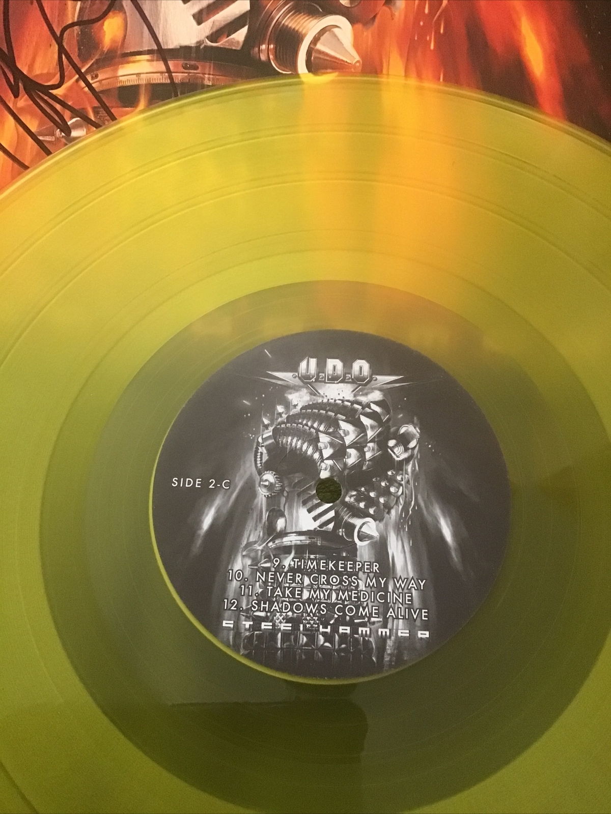 vinyl records- U.D.O. – Steelhammer – New ,Signed By Legendary MR. UDO