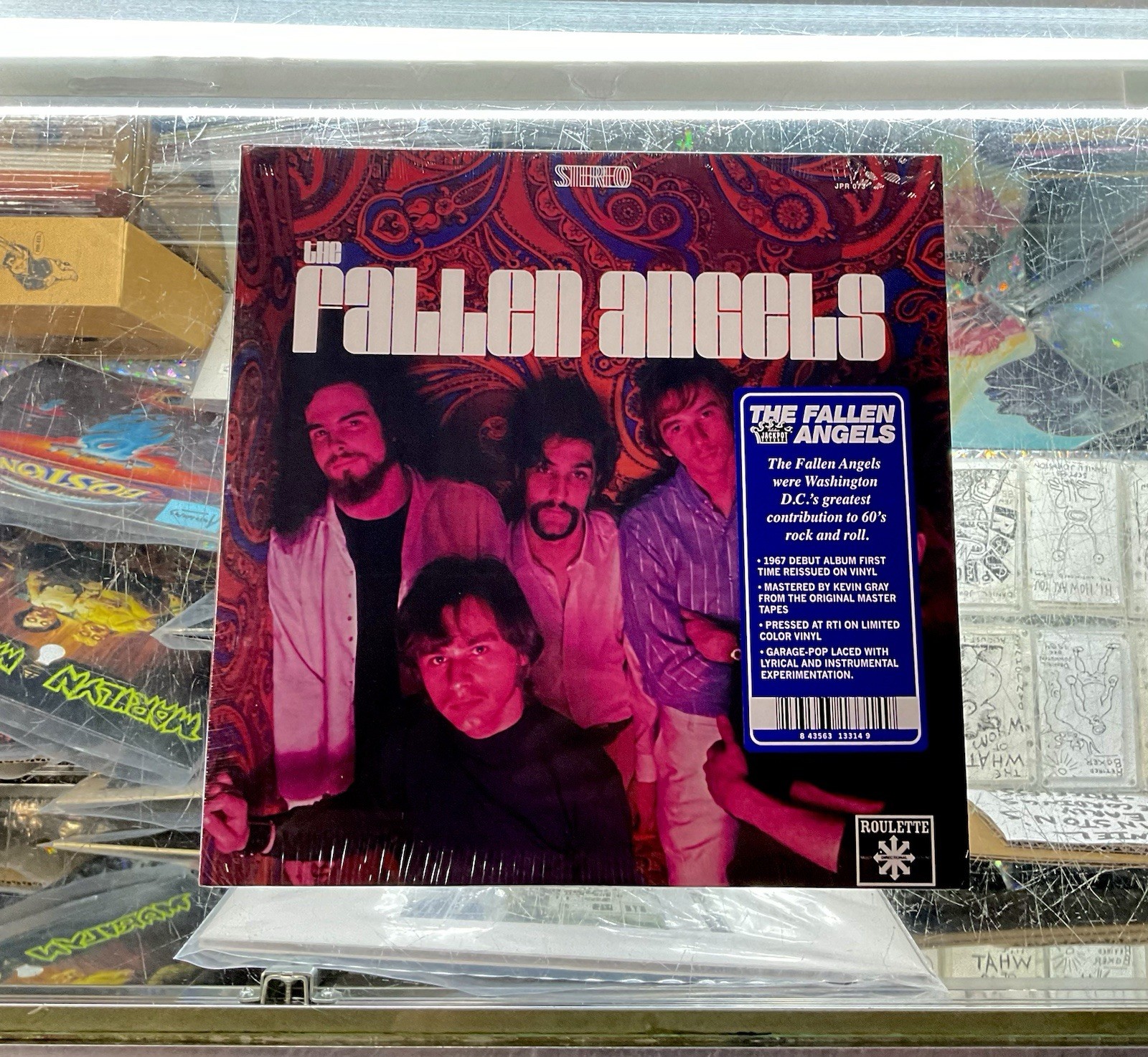 The Fallen Angels – LP On Purple Colored Vinyl Psychedelic Garage Rock Jackpot