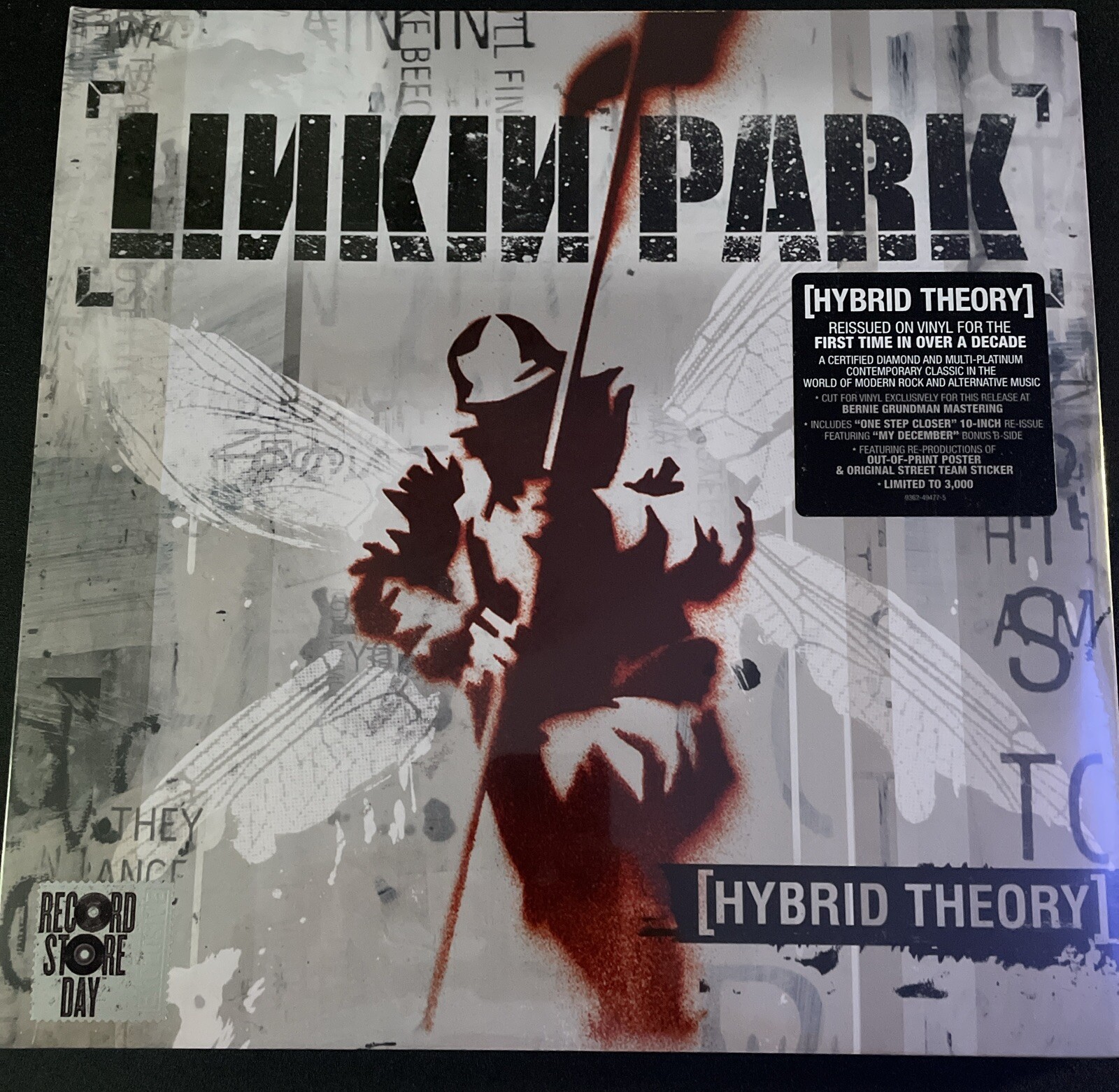 Hybrid Theory Linkin Park Vinyl 2013 RSD 1 Of 3000 Bonus 10” Sealed New Chester