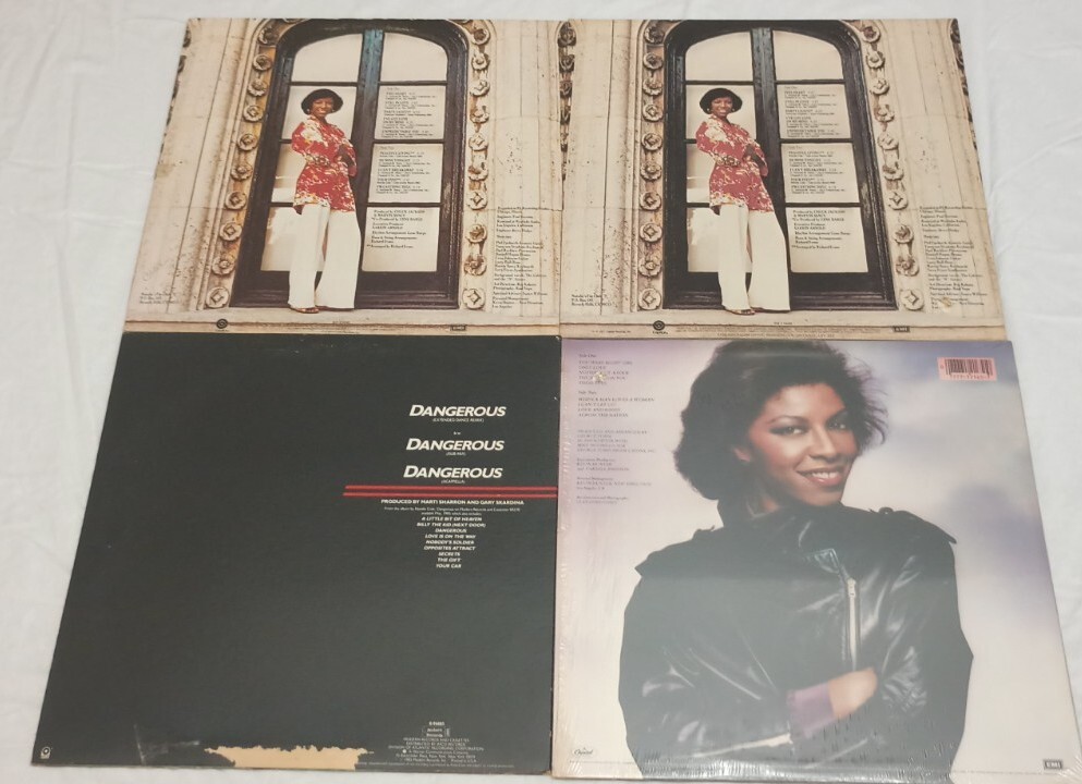 Natalie Cole Vinyl LP Dangerous Happy Love 2x Unpredictable Lot of 4 VG+