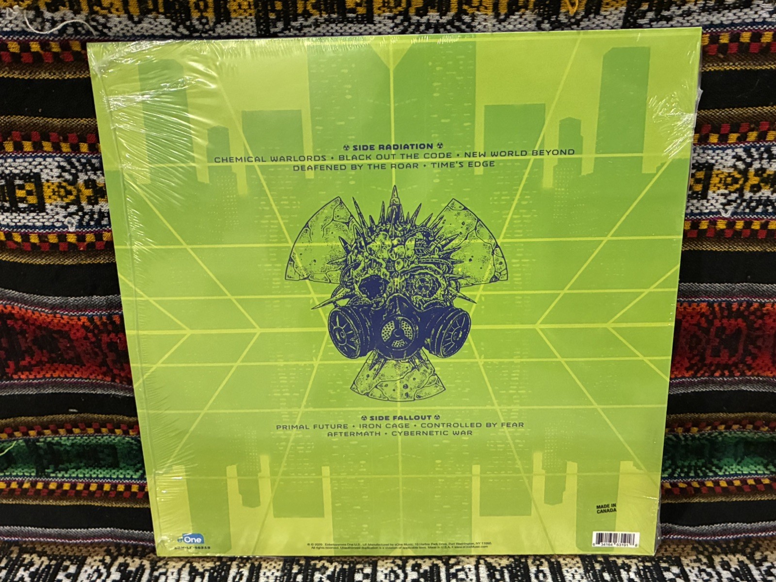 TOXIC HOLOCAUST Primal Future: 2019 12″ vinyl LP new sealed picture disc metal