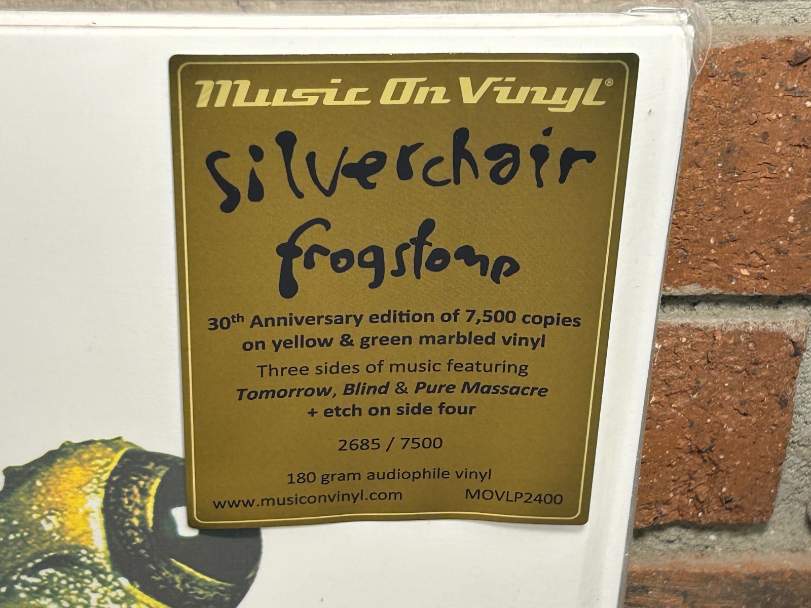 SILVERCHAIR – Frogstomp, Ltd 30th Anni 180G 2LP MARBLED VINYL #’d Gatefold New!