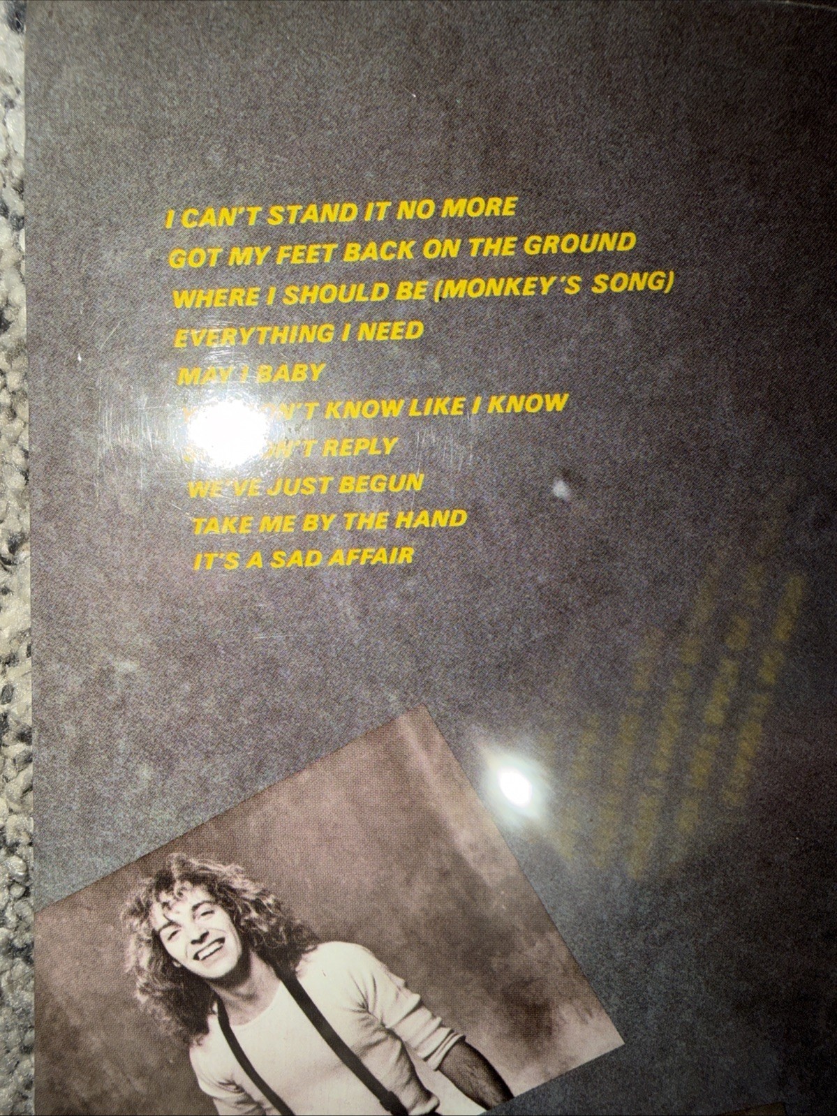 PETER FRAMPTON – WHERE I SHOULD BE ORIGINAL 1979 US 12″ VINYL LP NEW & SEALED