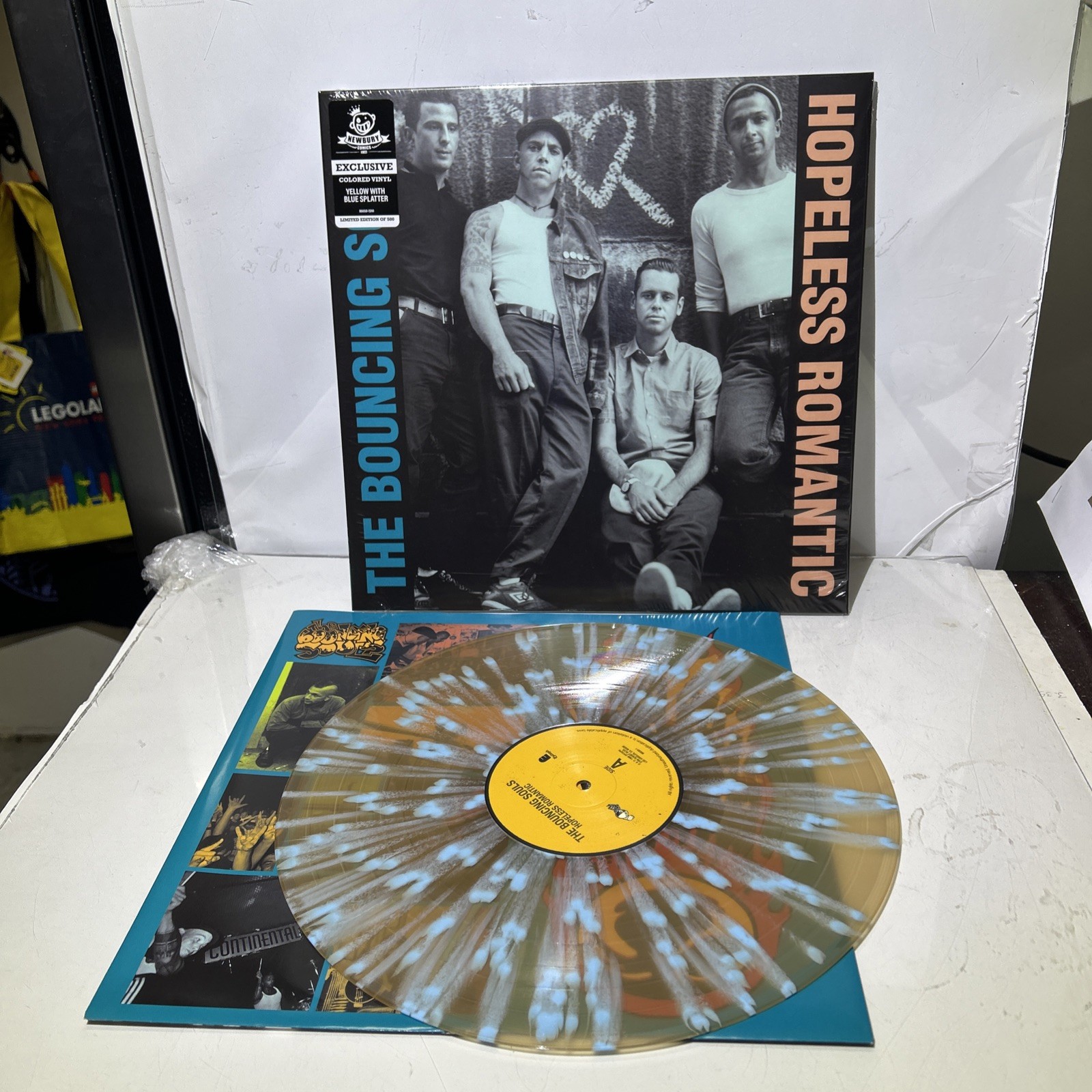 The Bouncing Souls – Hopeless Romantic Limited Yellow w/Blue Splatter Vinyl
