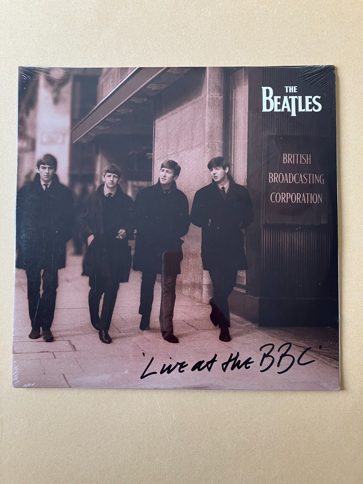 THE BEATLES LIVE AT THE BBC MINT SEALED DOUBLE VINYL LP USA MONO