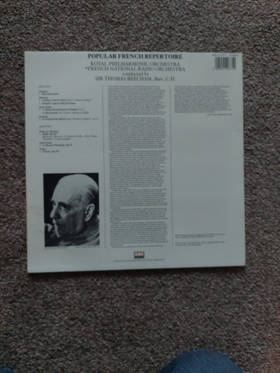 Sir Thomas Beecham Popular French Repertoire