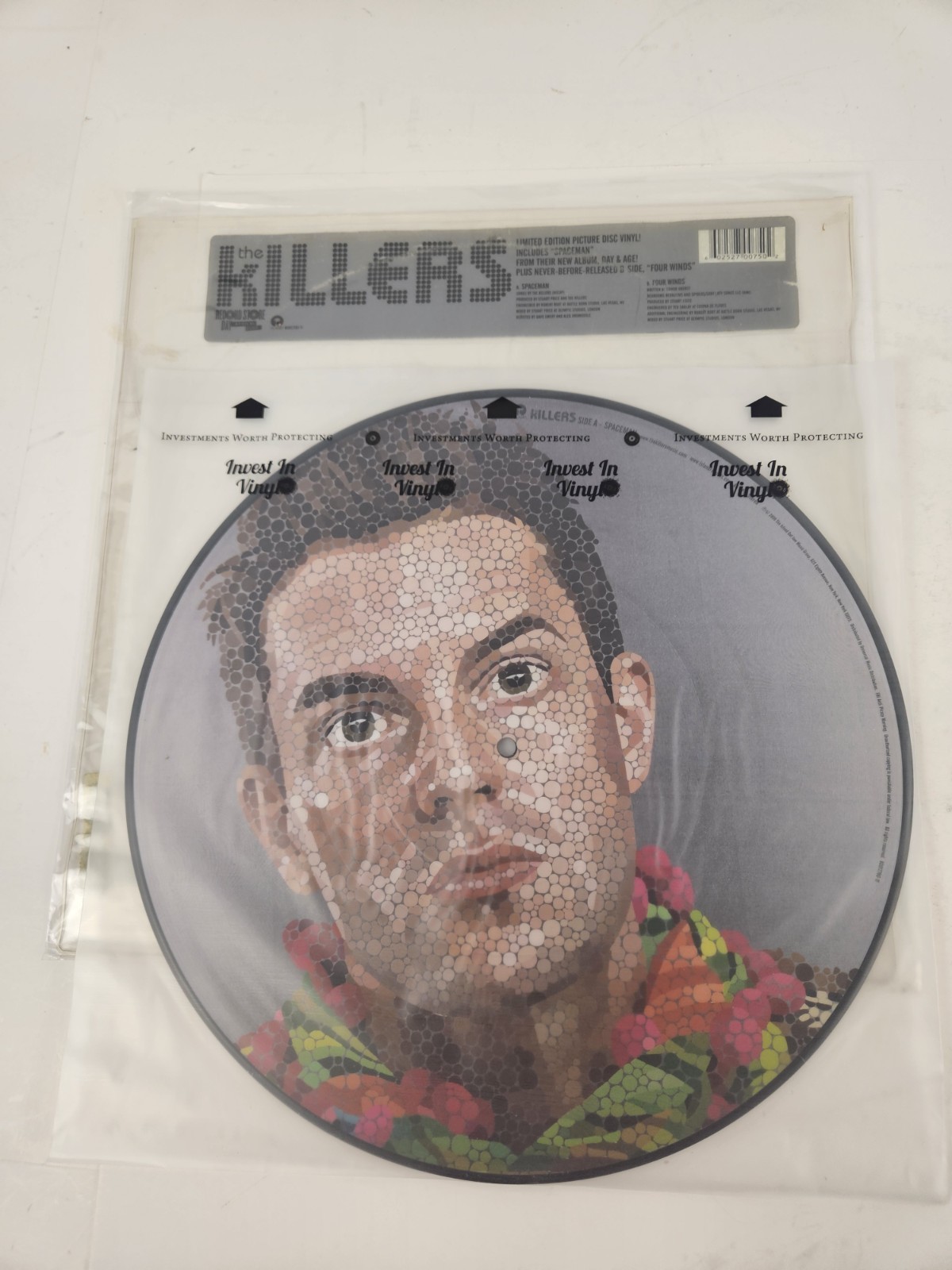 THE KILLERS “Spaceman” 2009 RSD Limited Edition 12″ Picture Disc Island Records