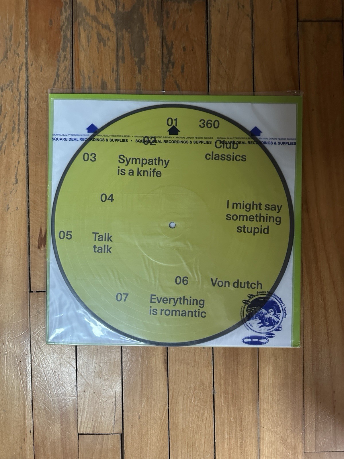Charli XCX – Brat Green Picture Disc Vinyl Limited Edition