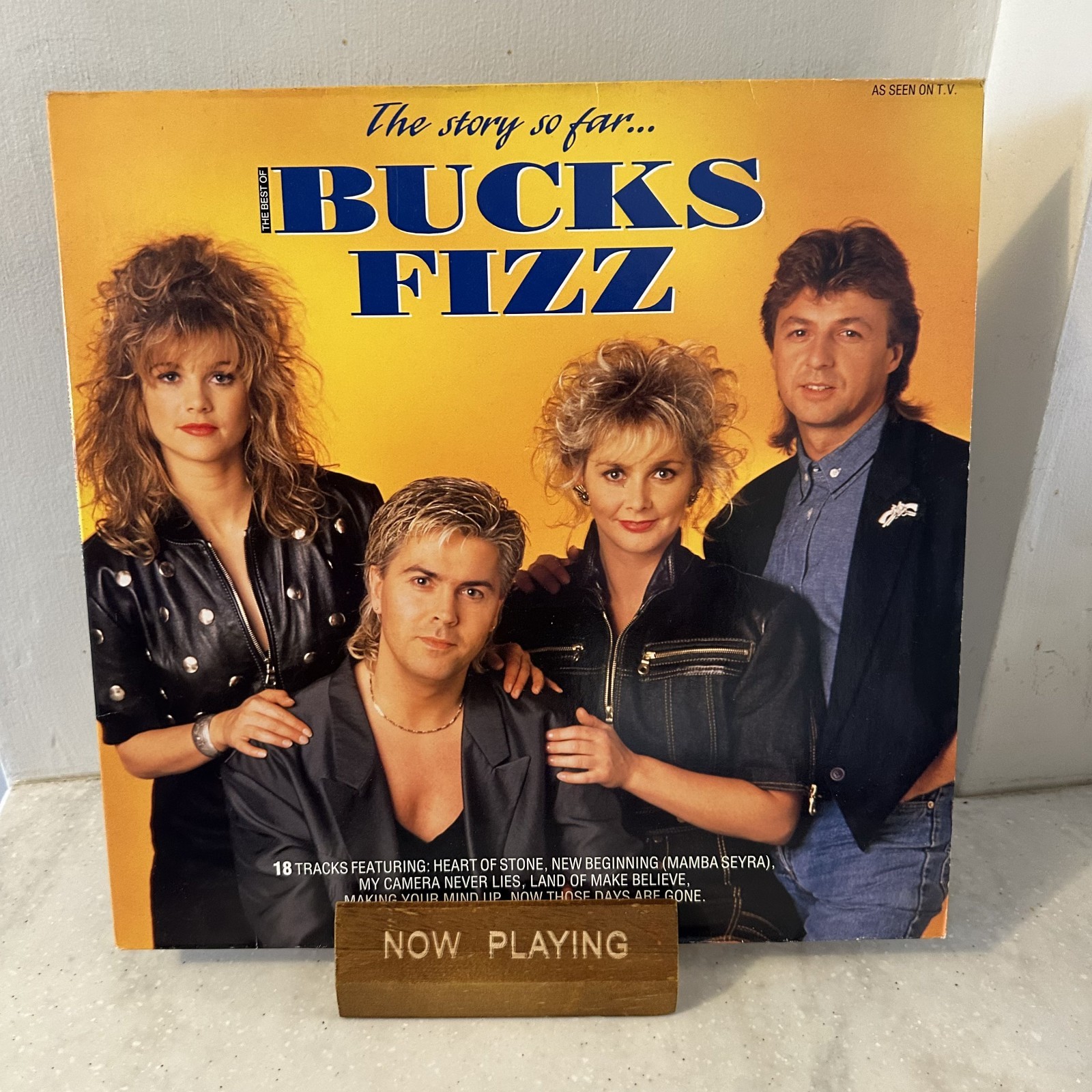 Bucks Fizz – The Story So Far The Very Best Of – Vinyl LP UK Import – VG+/VG+