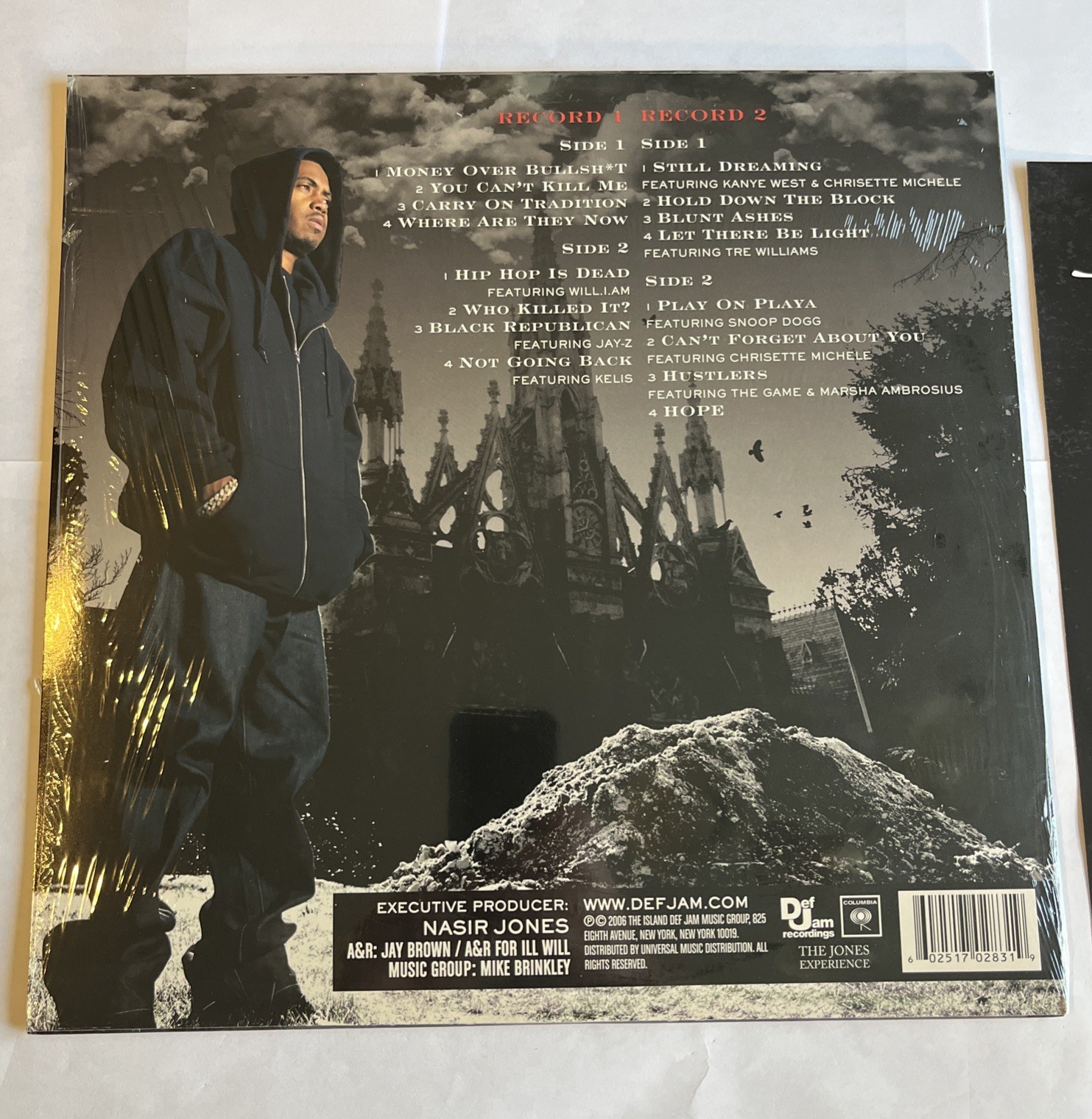 NAS Hip Hop Is Dead 06’ Vinyl 2LP In Shrink Jay-Z Snoop Dogg The Game Kanye West