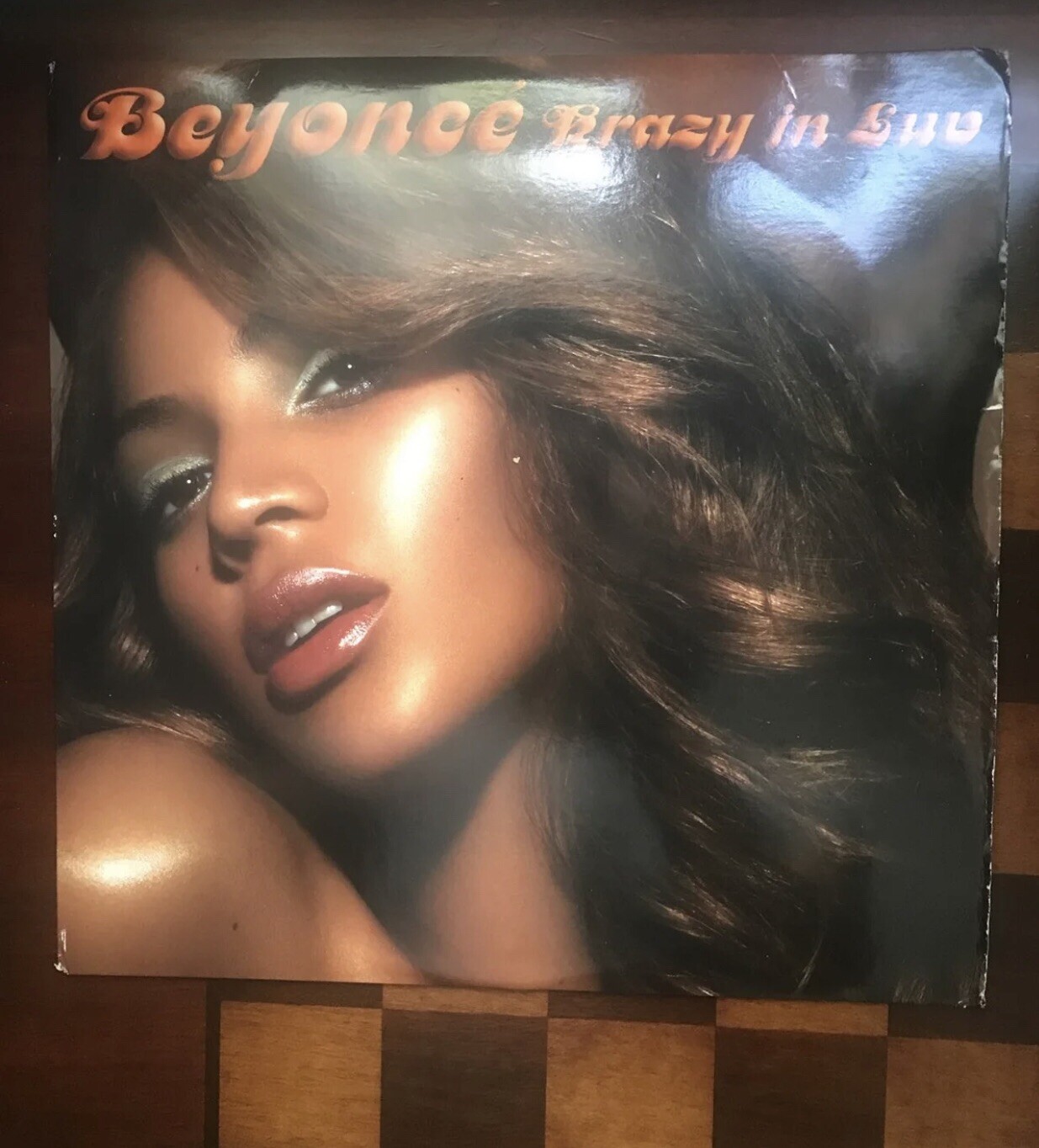 BEYONCE – KRAZY IN LUV – 2003 COLUMBIA SONY RECORDS R&B SOUL VINYL LP