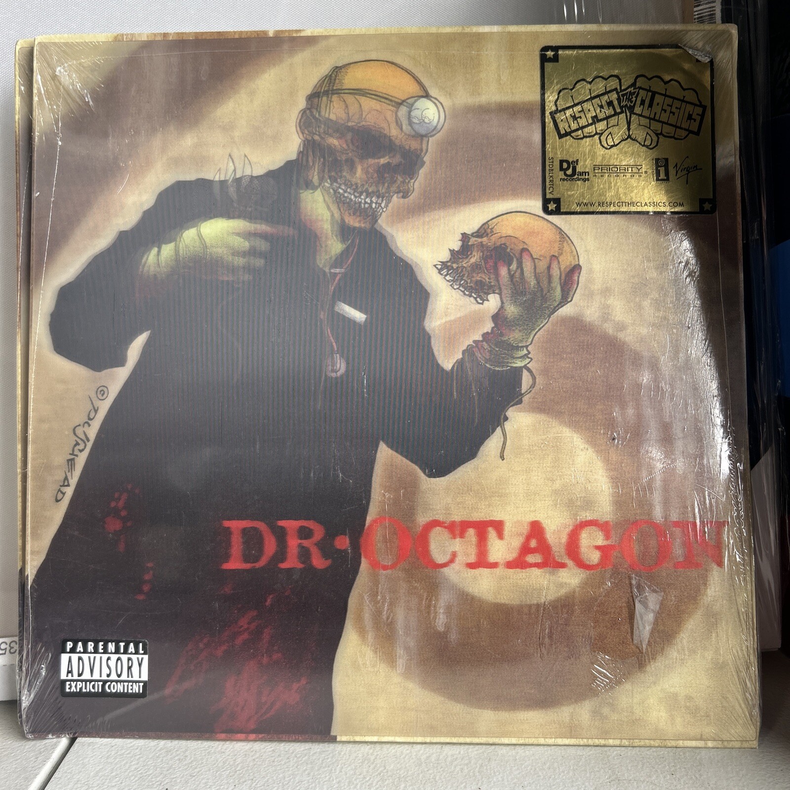 Dr. Octagon ‎– Dr. Octagonecologyst 2LP Vinyl 2014 RARE Reflective Cover New