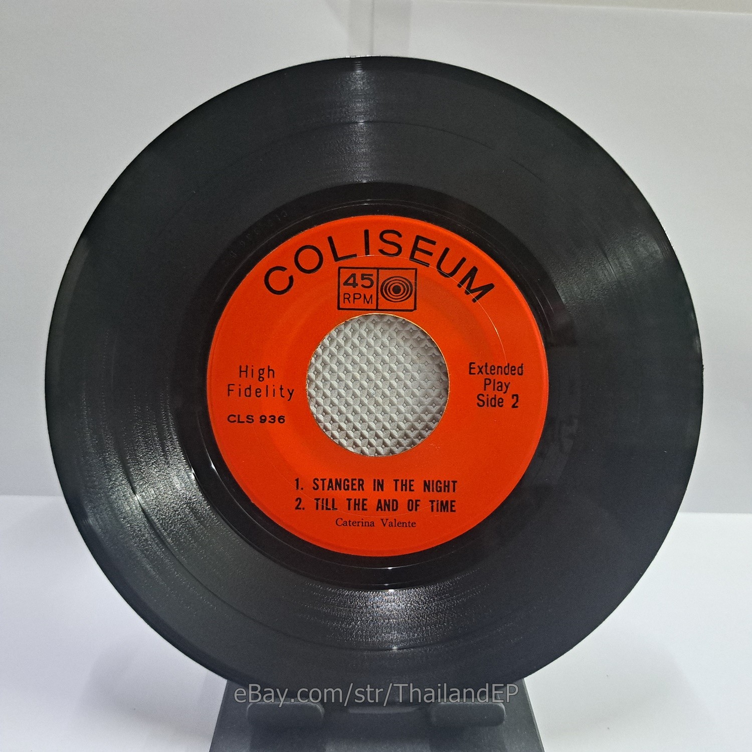 CATERINA VALENTE /TONIGHT WE LOVE /STANGER IN THE NIGHT / THAILAND EP 45 THAI