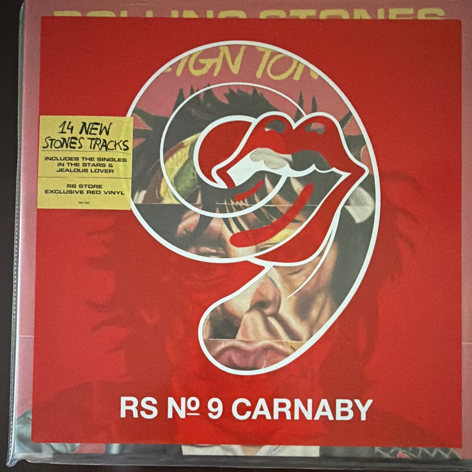 The Rolling Stones Foreign Tongues RS Store Exclusive RS No 9 Red Vinyl