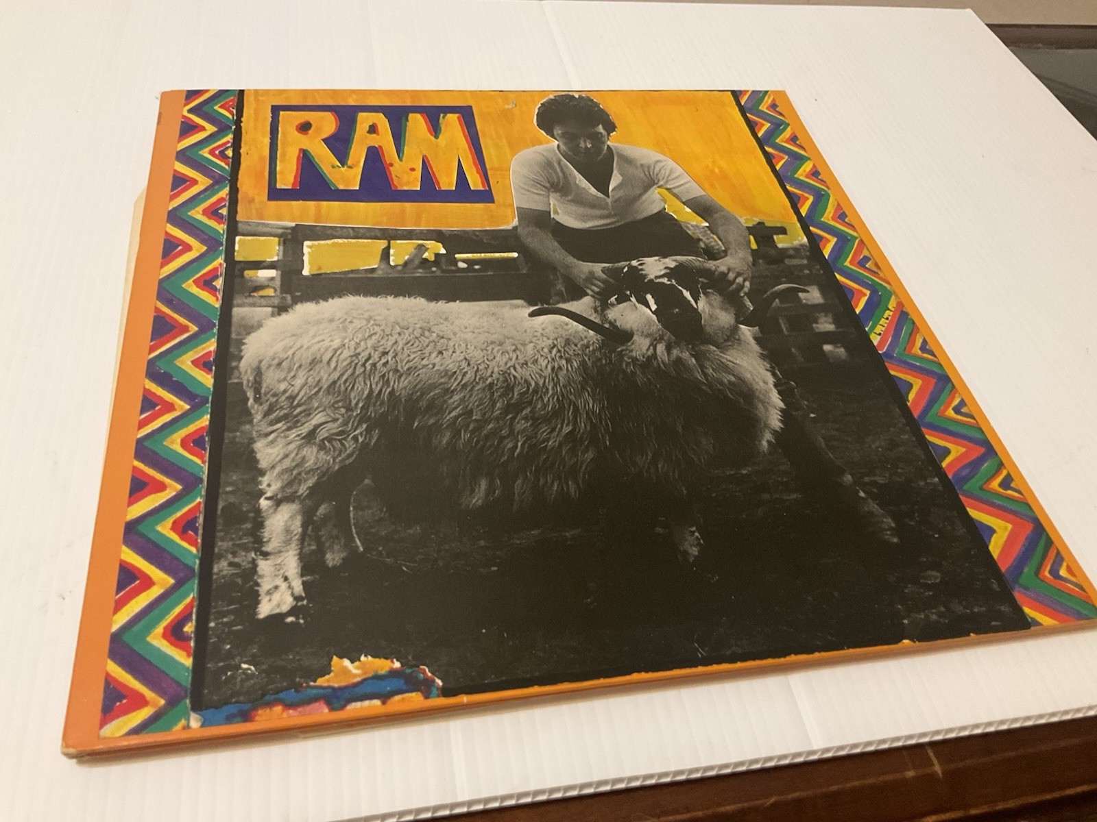 Ram Paul And Linda McCartney Reissue Gatefold Vg Plus LP Beatles