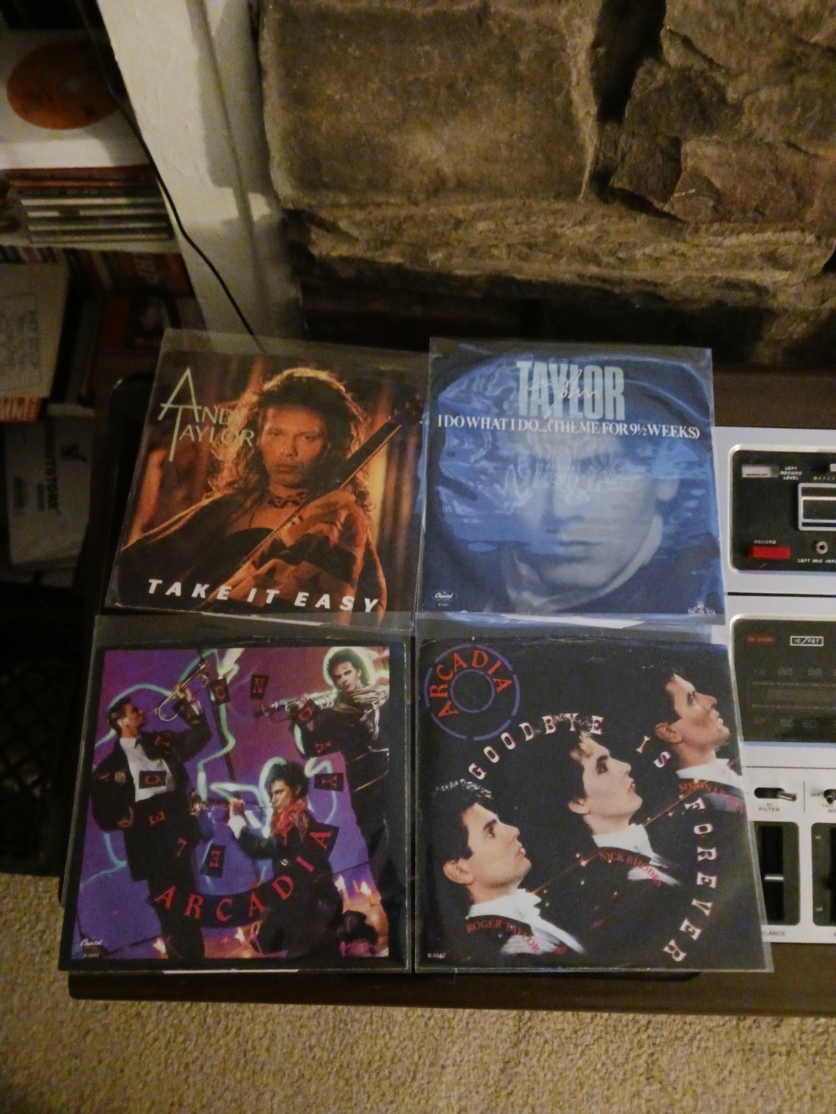 Duran Duran 80s 45 Lot Arcadia John Taylor Andy Goodbye Is Forever Take It Easy