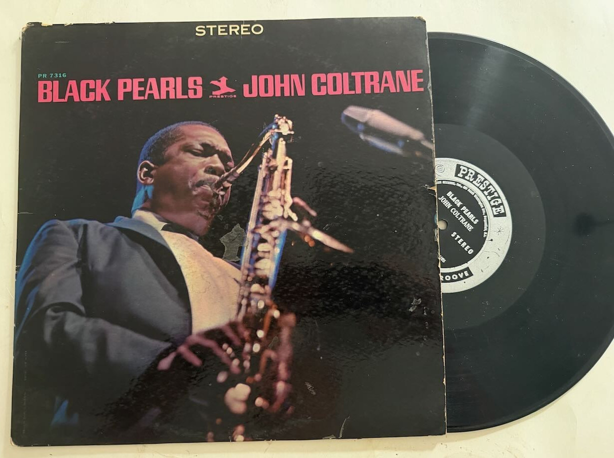 John Coltrane LP “Black Pearls” Prestige 7316 ~ RVG ~ Stereo ~ 1st Press 1964