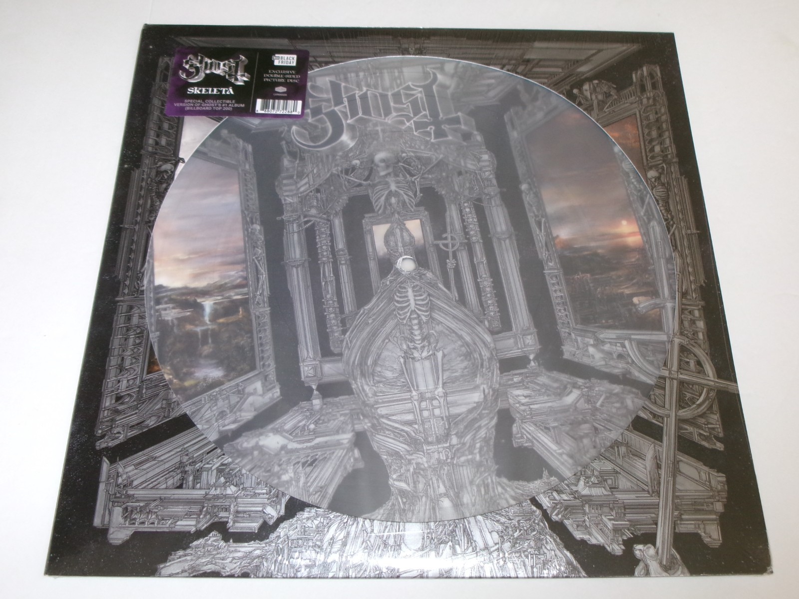 Ghost Skeleta Double Sided PICTURE DISC RSD 2025 Printing of 5000 Papa Emeritus
