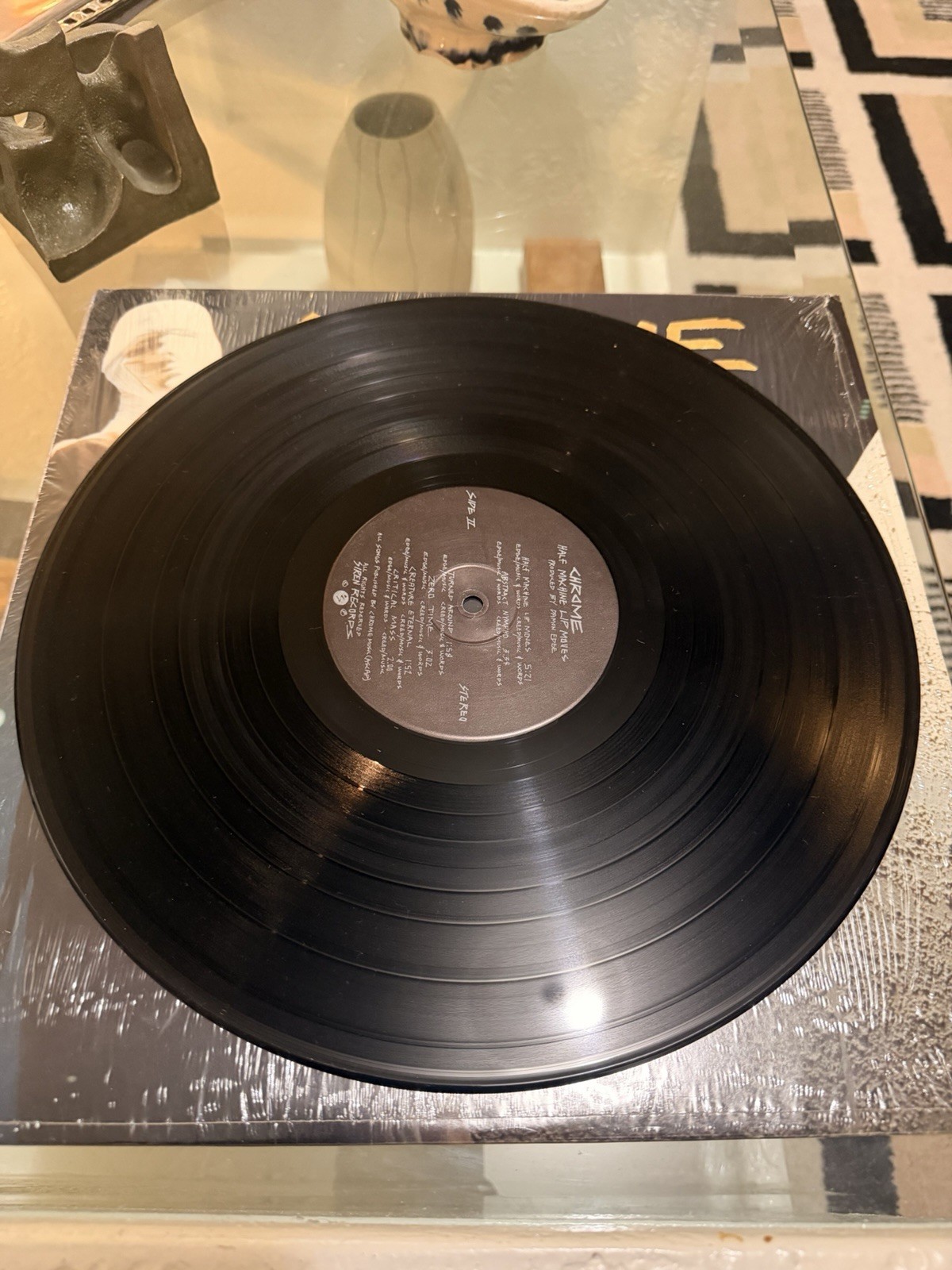 Chrome – Half Machine Lip Moves / -W- POSTER 1979 1ST PRESS DE-333-SEC VG+/EX