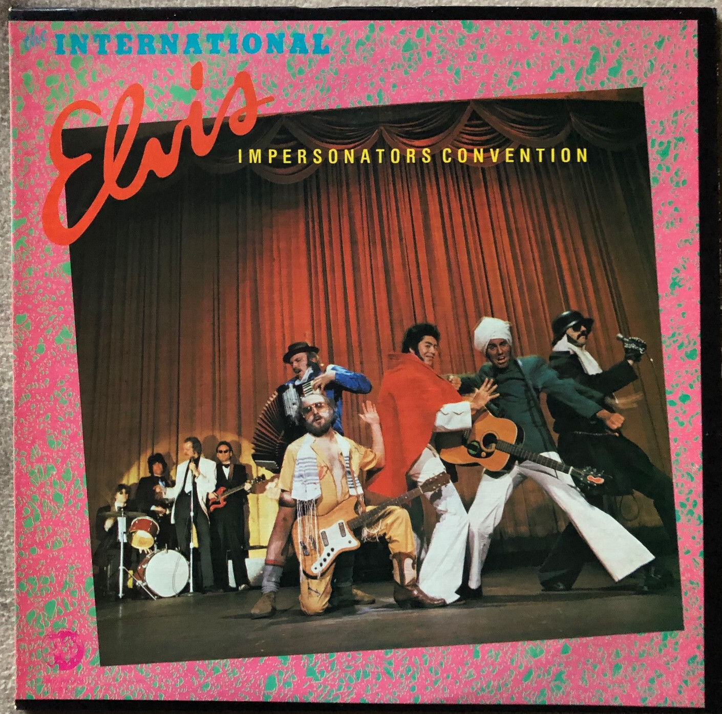 THE INTERNATIONAL ELVIS IMPERSONATORS CONVENTION – MINT VINYL EP. 1979. RHINO!!