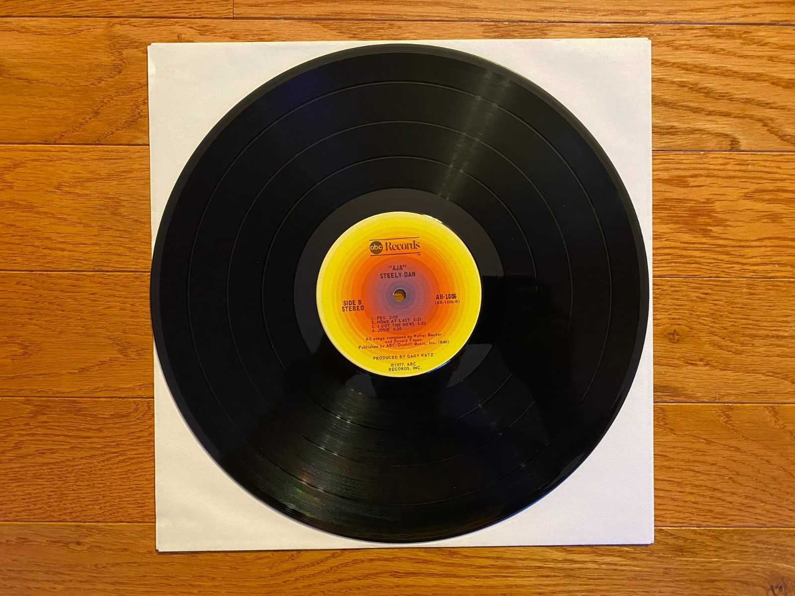 Steely Dan – Aja LP ABC Dunhill AB 1006 1977 1st Pressing w/ Inner Sleeve