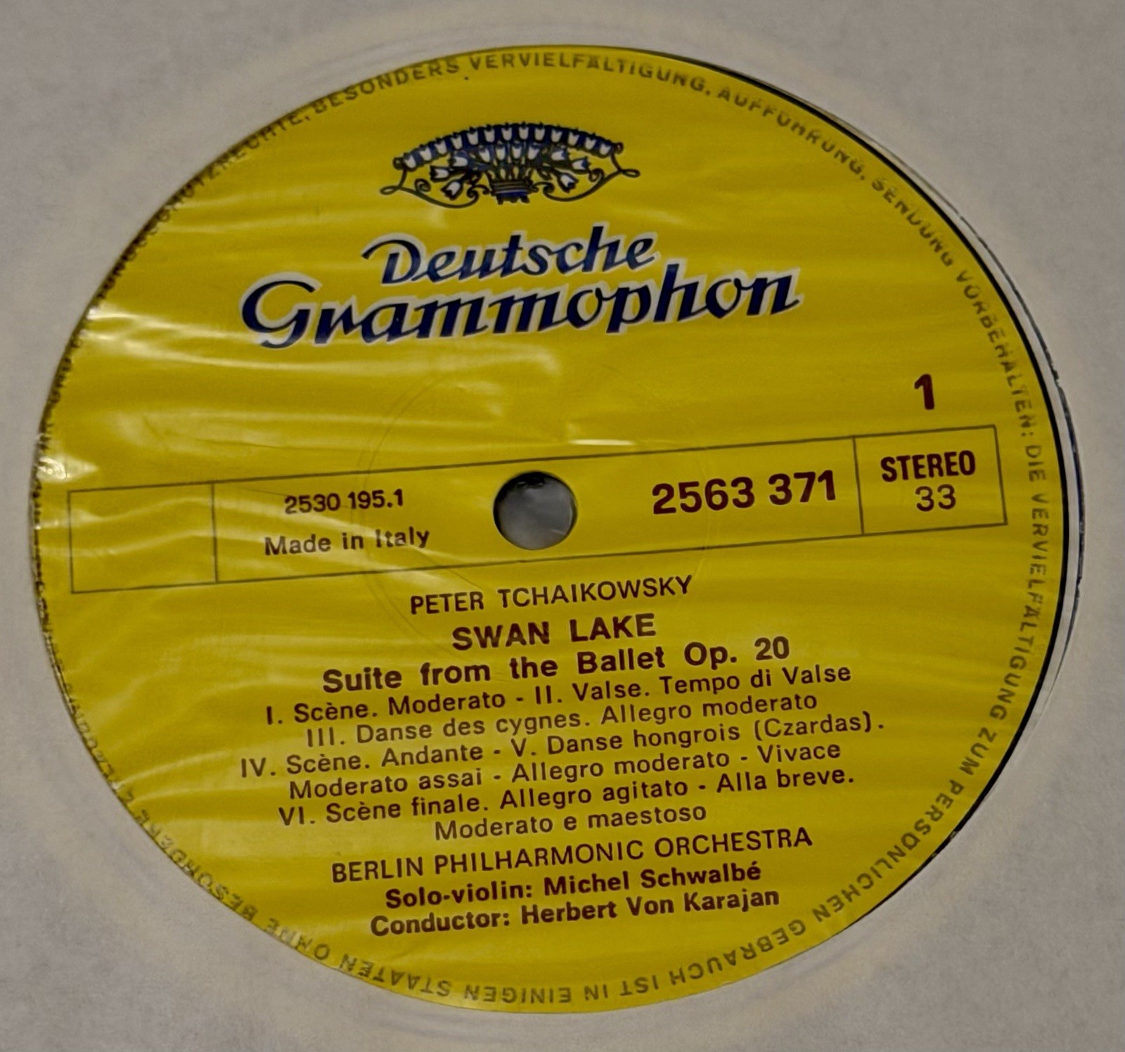 Tchaikovsky Symphonies 4 5 6 3LP Box Set Deutsche Grammophon Mravinsky AS-IS