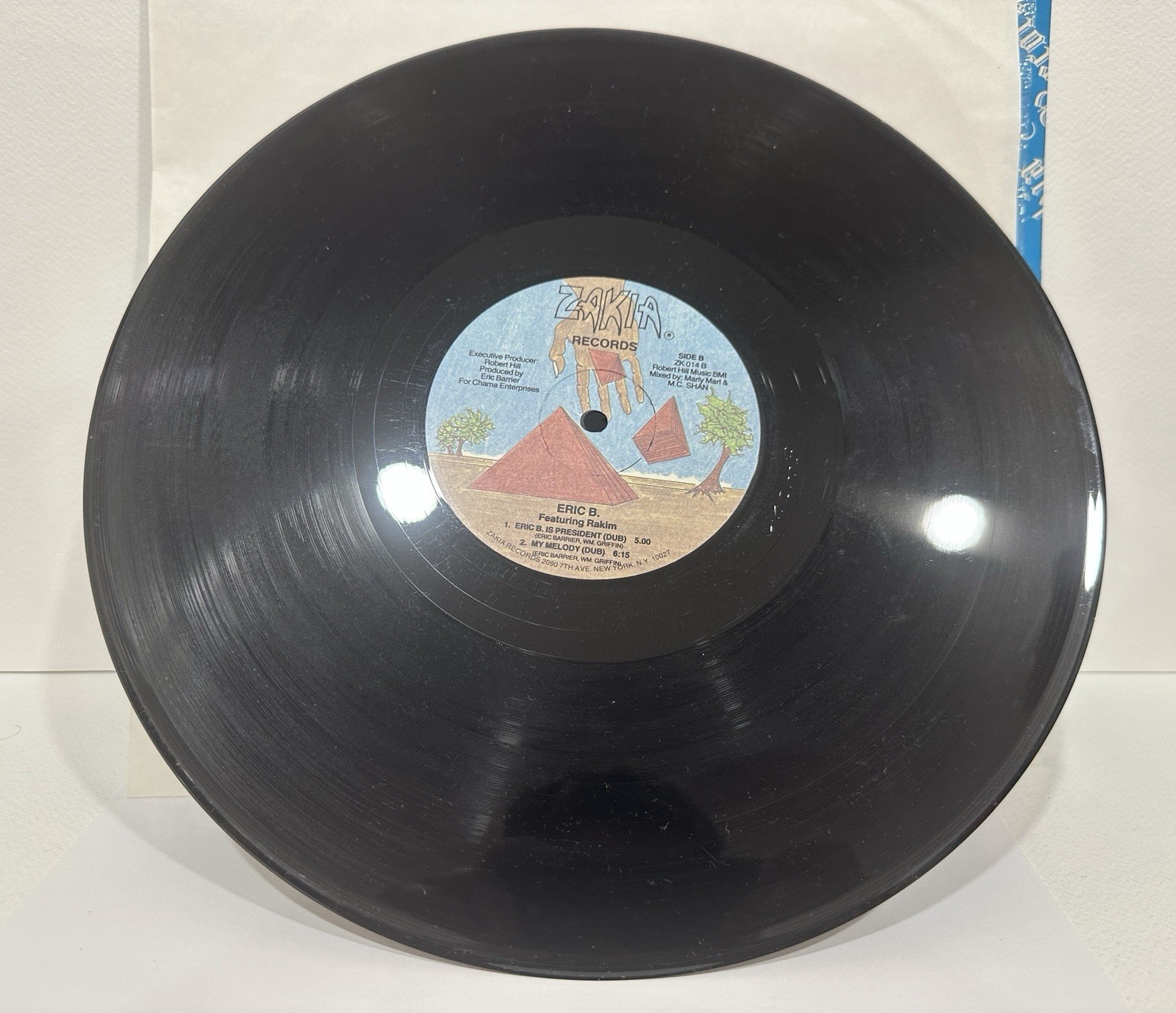 1986 – ERIC B. FEATURING RAKIM – ERIC B. IS PRESIDENT / MY MELODY – Zakia Rec