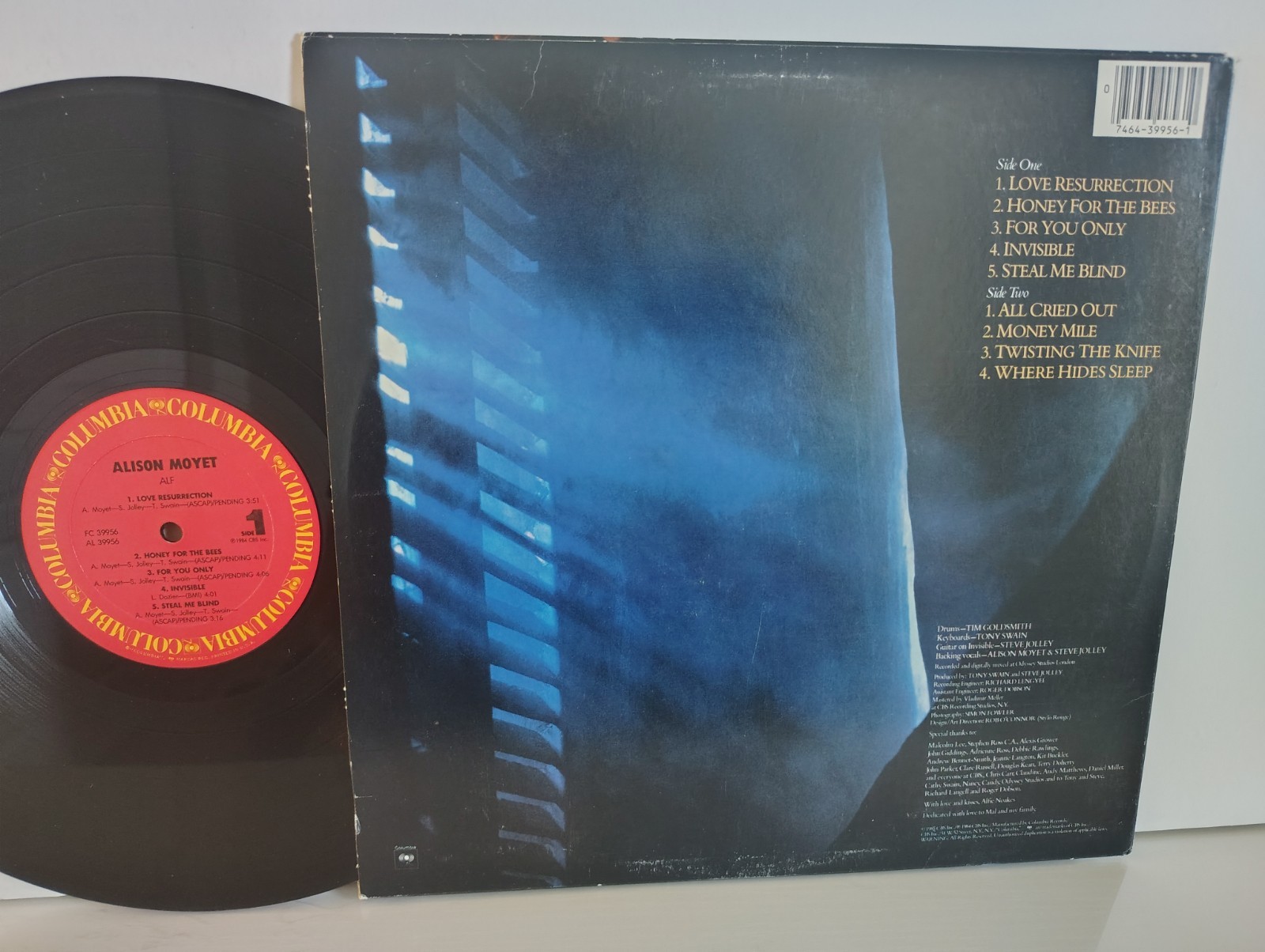 ALISON MOYET – “ALF” / YAZ / COLUMBIA RECORDS 1984