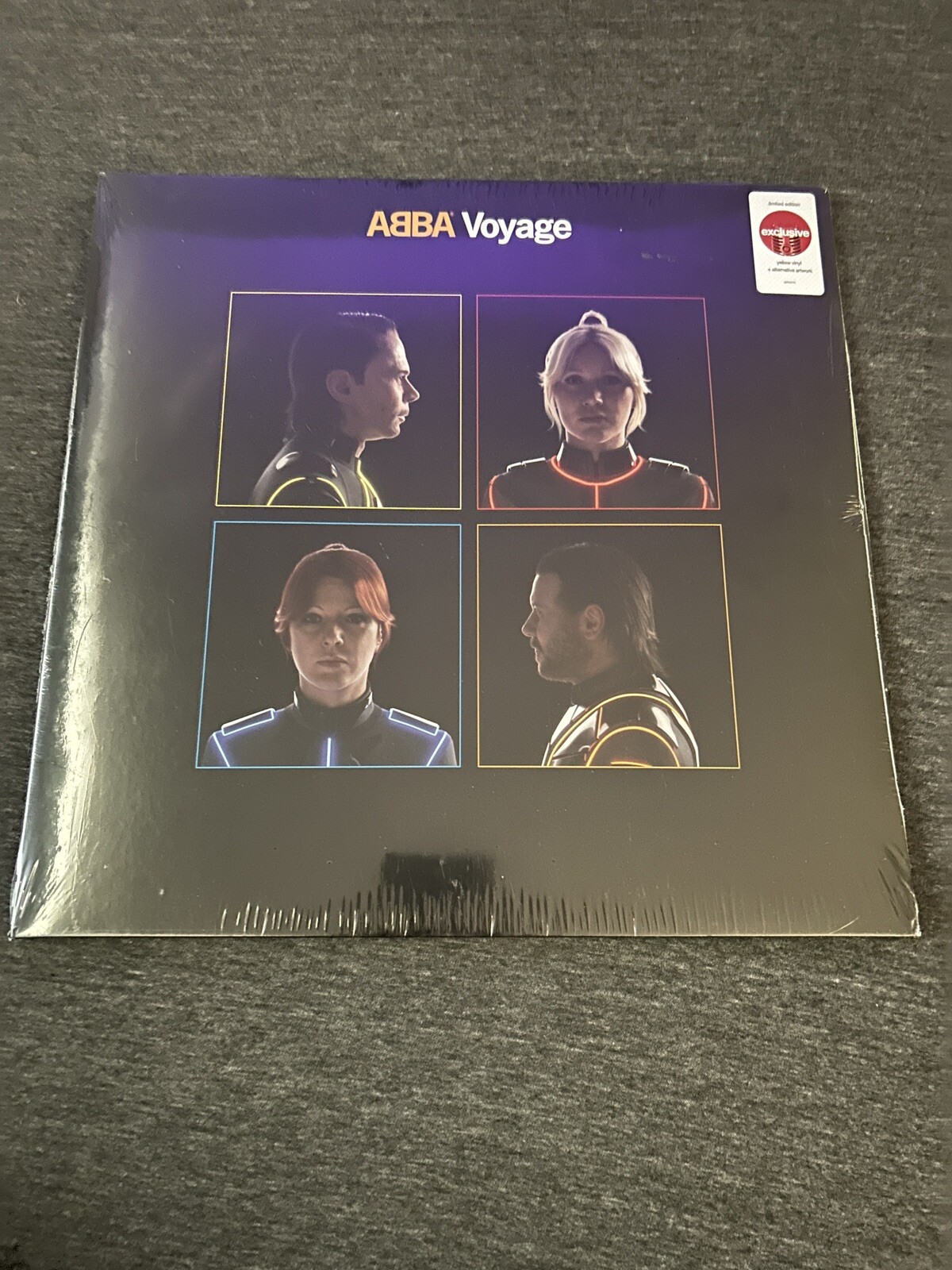 ABBA Voyage Yellow Vinyl LP Record Limited Edition + Artwork