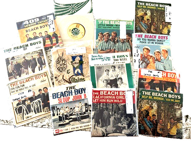 Ultimate Beach Boys 45 RPM Collection. Picture Sleeves and 45s in one place!