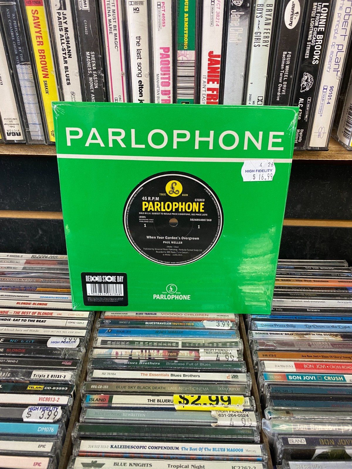 Paul Weller- When Your Garden’s Overgrown RSD 2026 [7 Inch Single NEW]