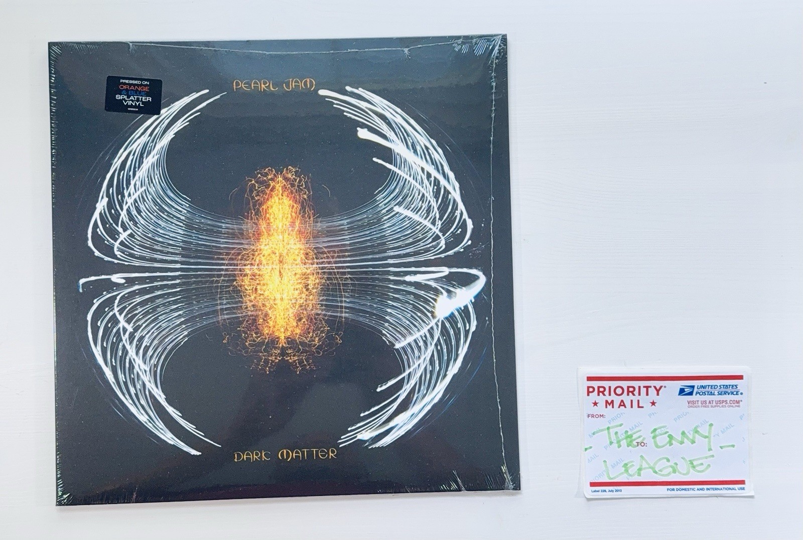 Pearl Jam – Dark Matter Orange & Blue Splatter Vinyl LP NY New Sealed