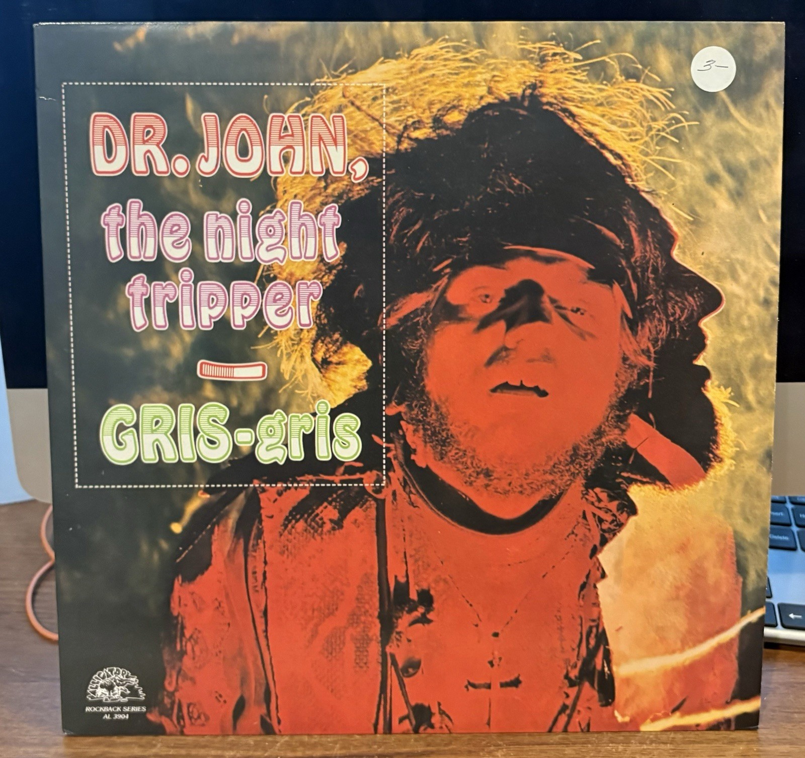 DR. JOHN THE NIGHT TRIPPER Gris-Gris (1968) LP ALLIGATOR RECORDS Reissue VG