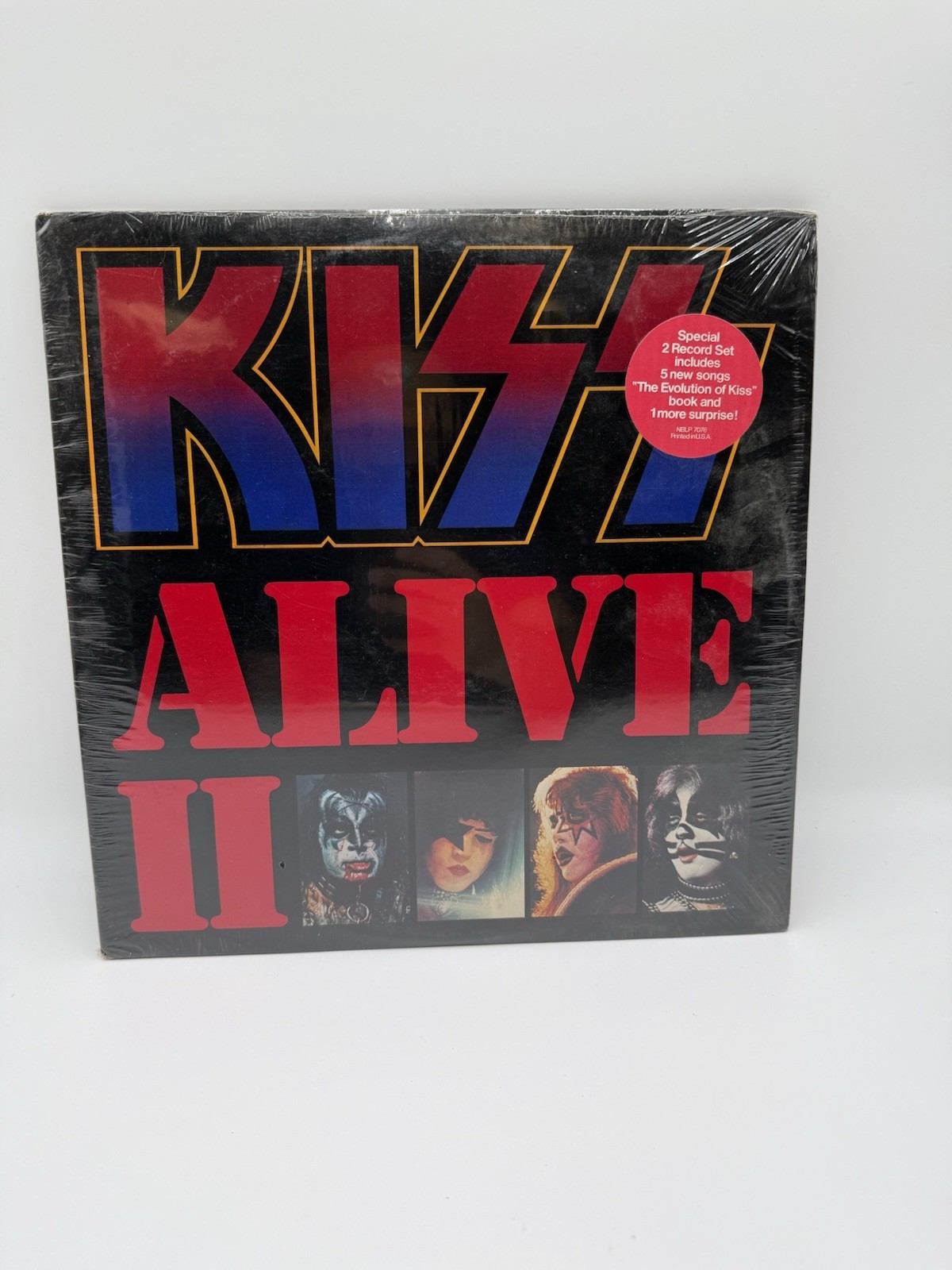 Kiss Alive II Sealed Vinyl Records LP Album USA 1977 Orig NBLP 7076-2 Rare