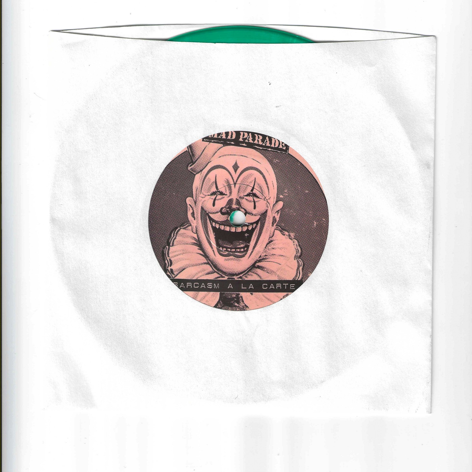 Mad Parade Flowers Of Evil / Wild Crazy Dream Vinyl 7″ Single, Green Vinyl