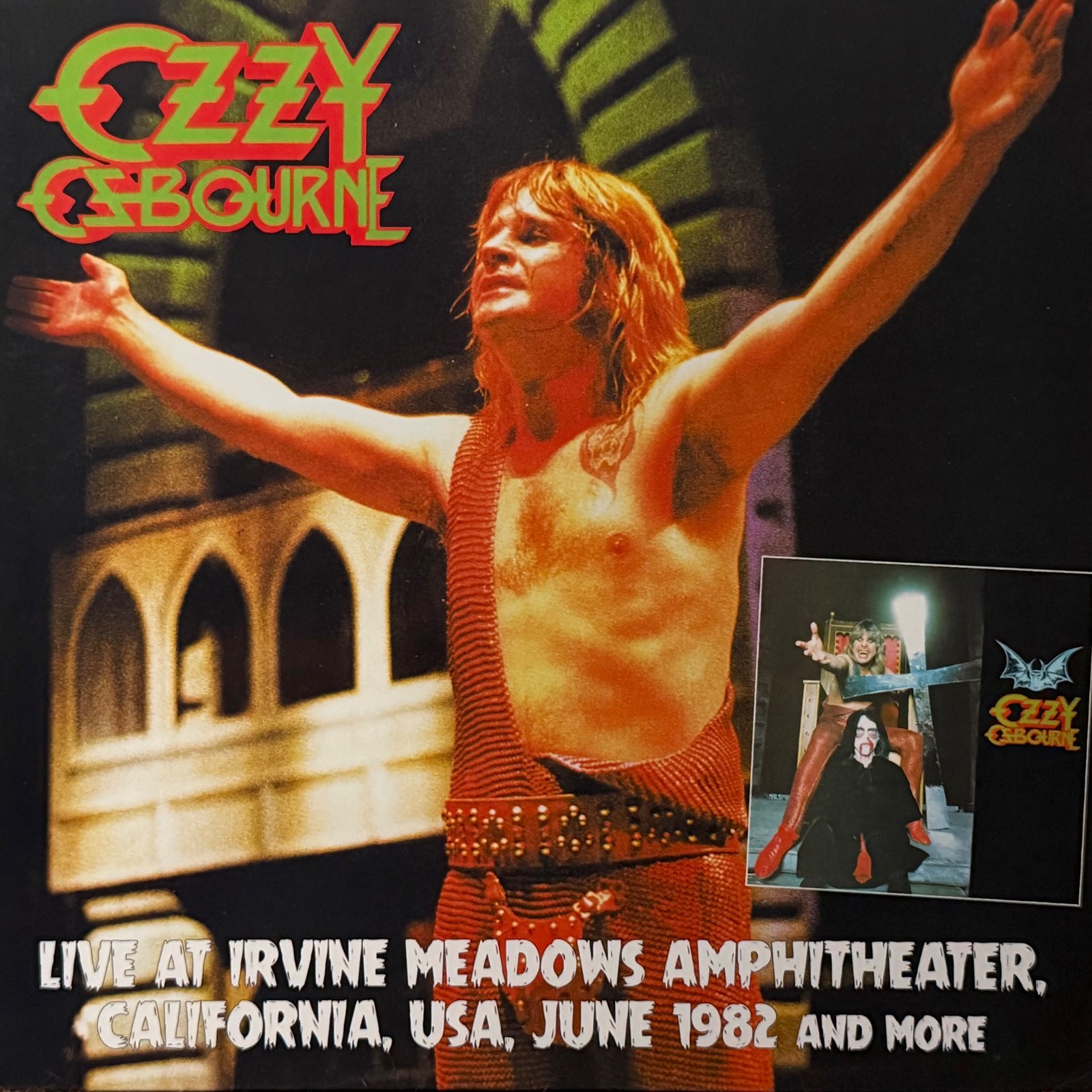 Ozzy Osbourne Live Irving Meadows 1982 2 LP vinyl SBD NEW Black Sabbath