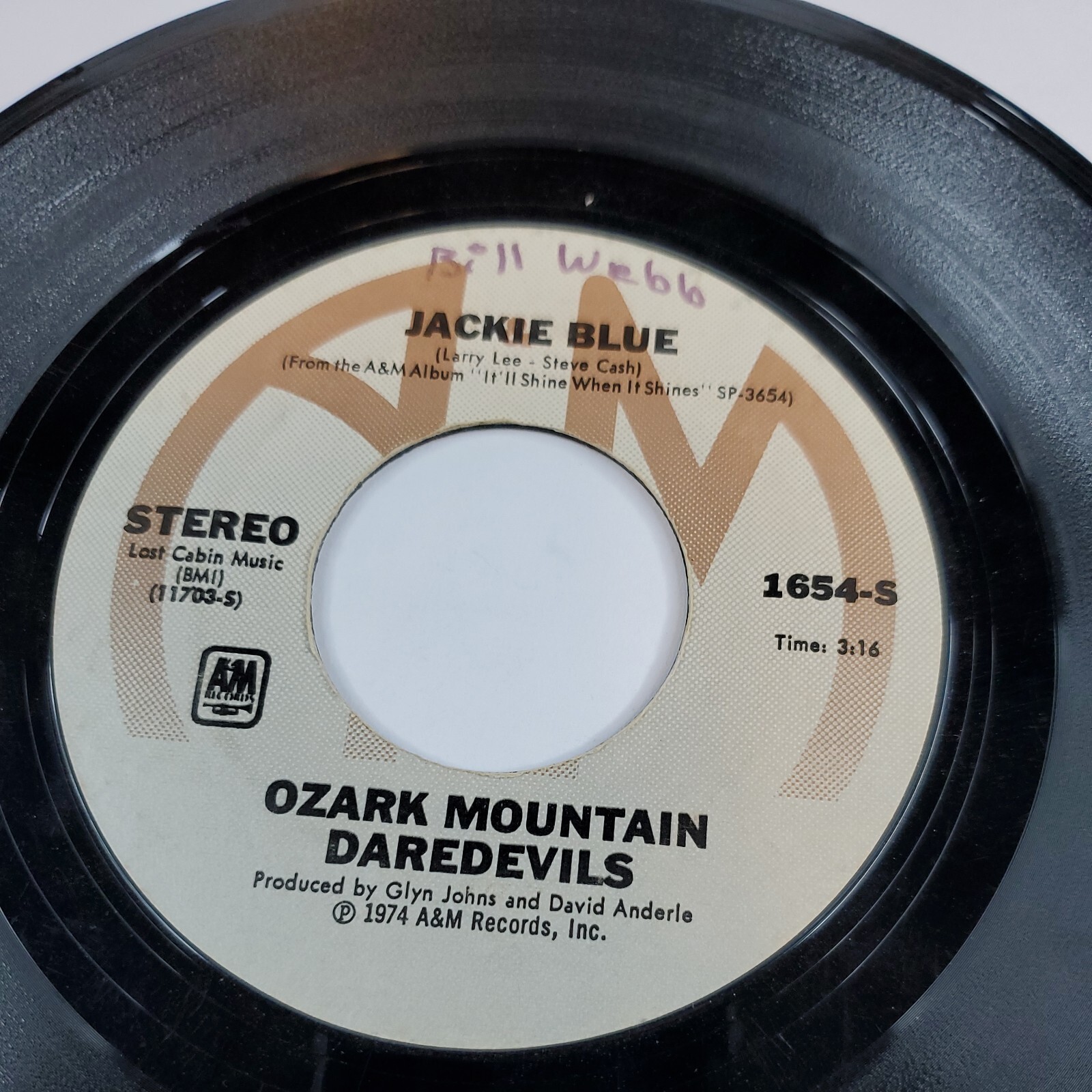 45 rpm/ Ozark Mountain DareDevils/ Jackie Blue, Better Days