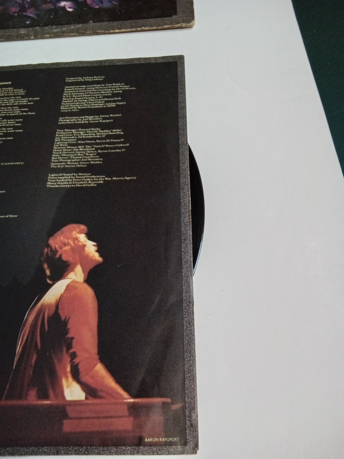 Jackson Browne-Running on Empty 1977 Vinyl LP w/Booklet PRC Compton CA Press VG+