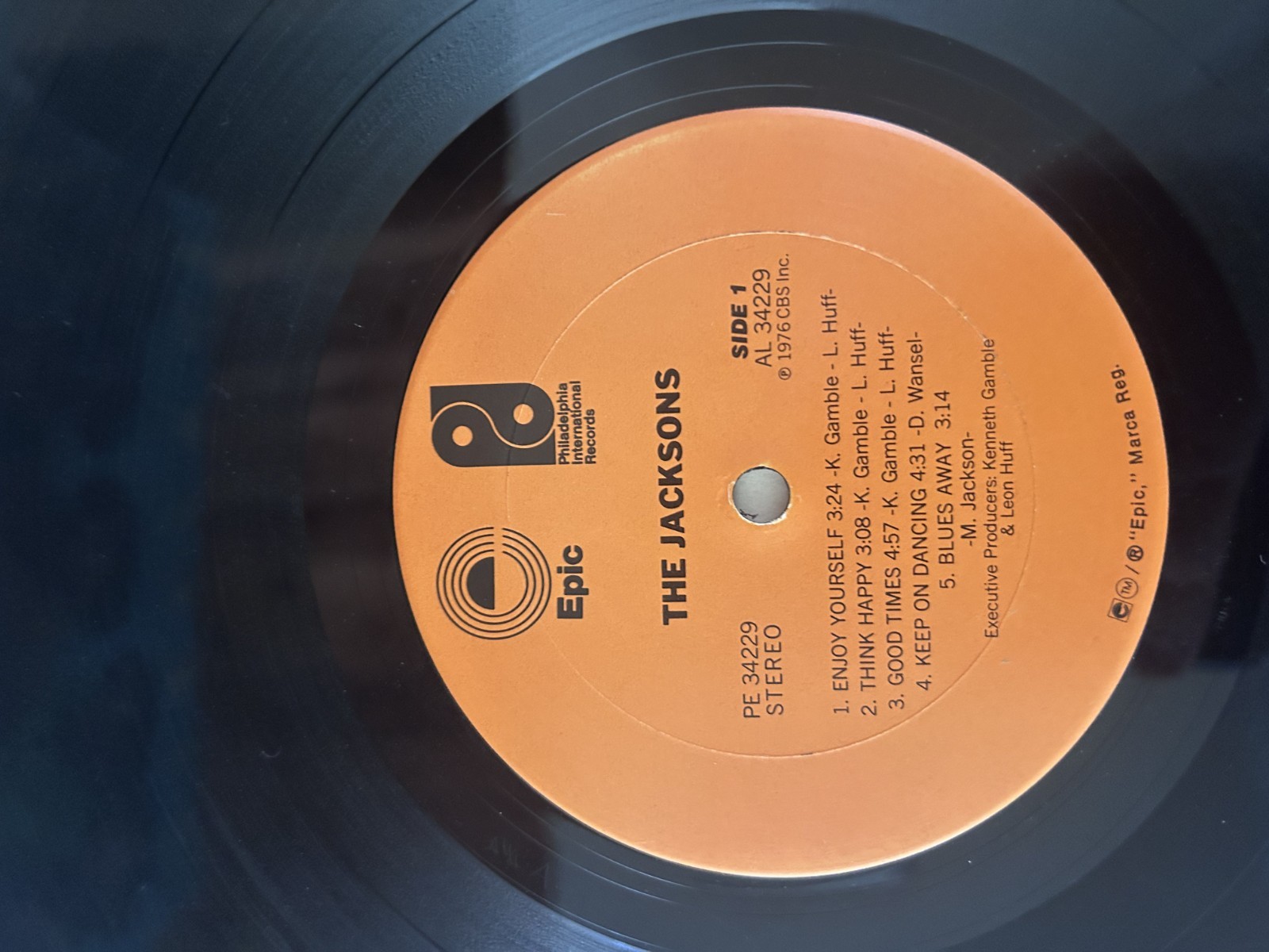 The Jacksons “The Jacksons” Original Vinyl (Record)
